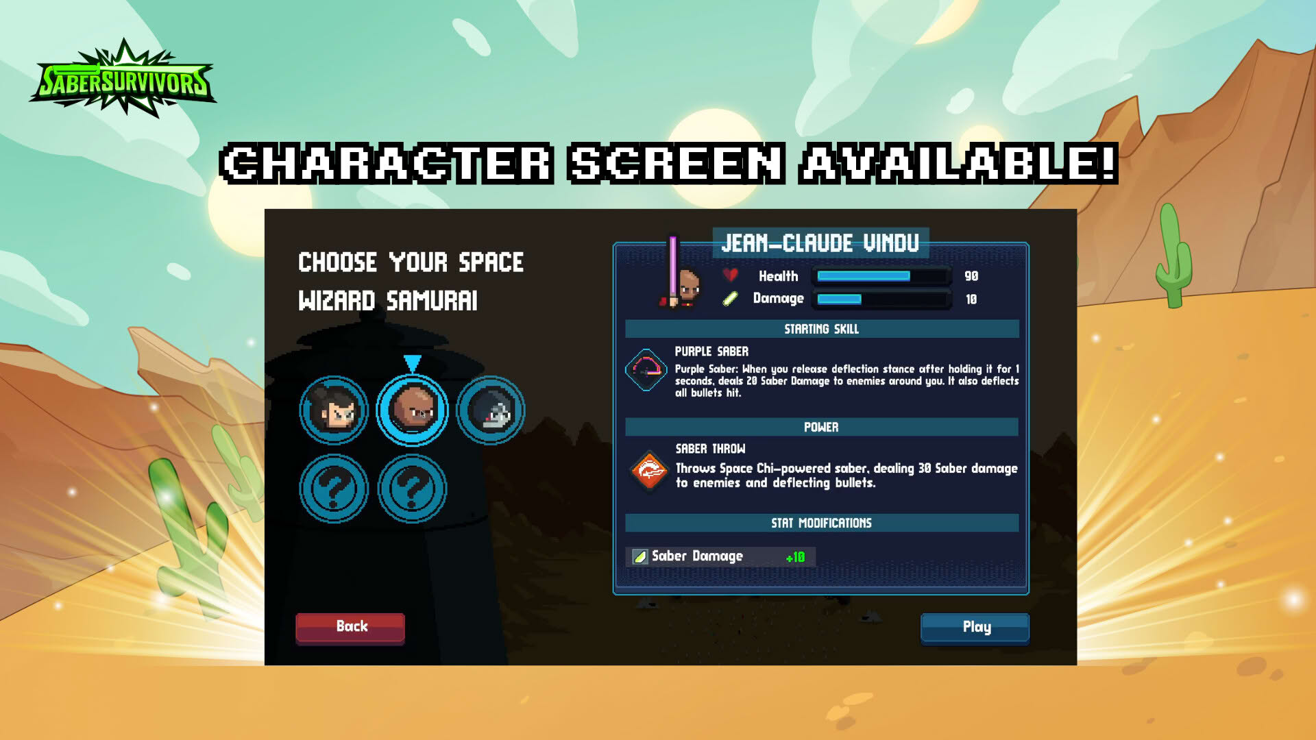 Screenshot for Saber Survivors