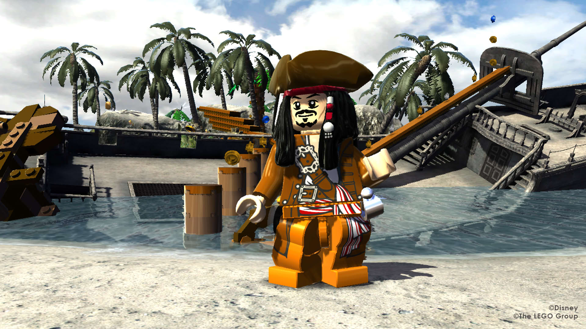 Screenshot for LEGO Pirates of the Caribbean: The Video Game