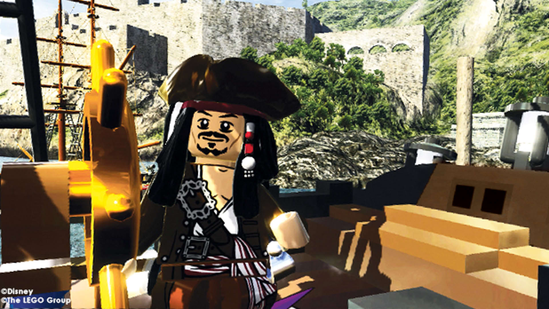 Screenshot for LEGO Pirates of the Caribbean: The Video Game