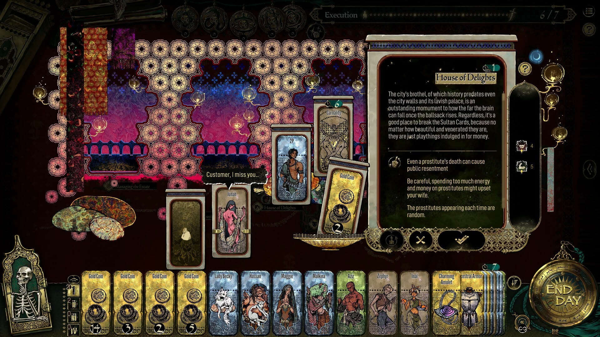 Screenshot for Sultan's Game