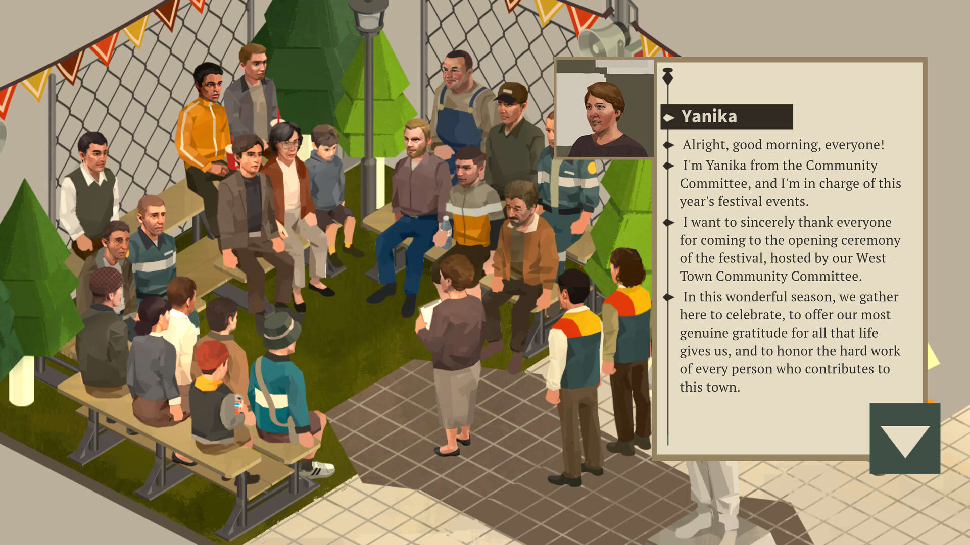 Screenshot for Nook Fall: West Town