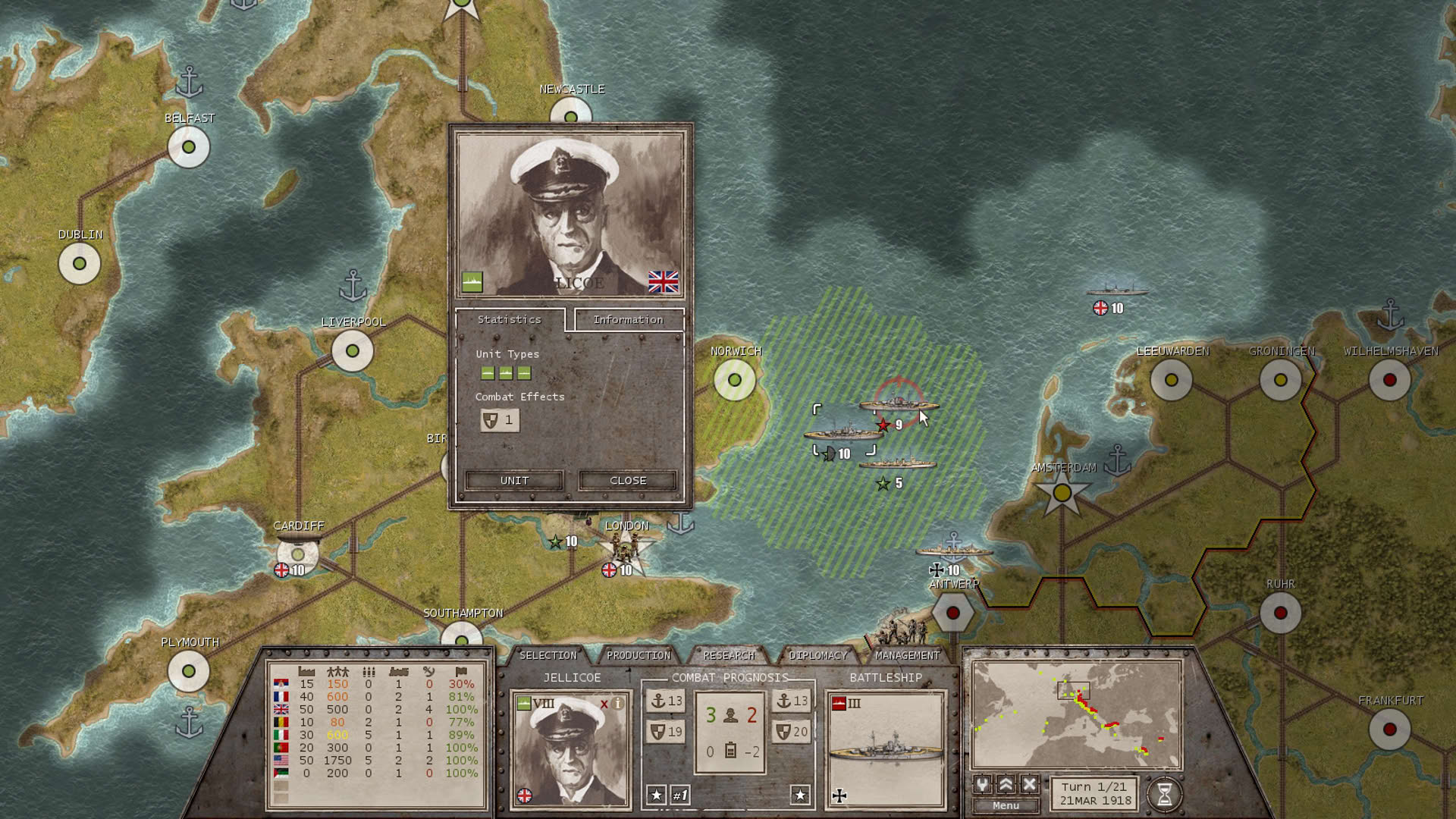 Screenshot for Commander: The Great War