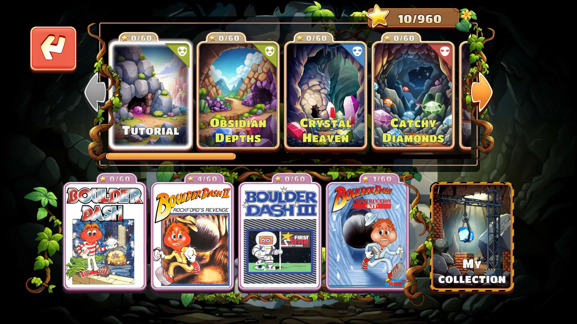 Screenshot for Boulder Dash: 40th Anniversary