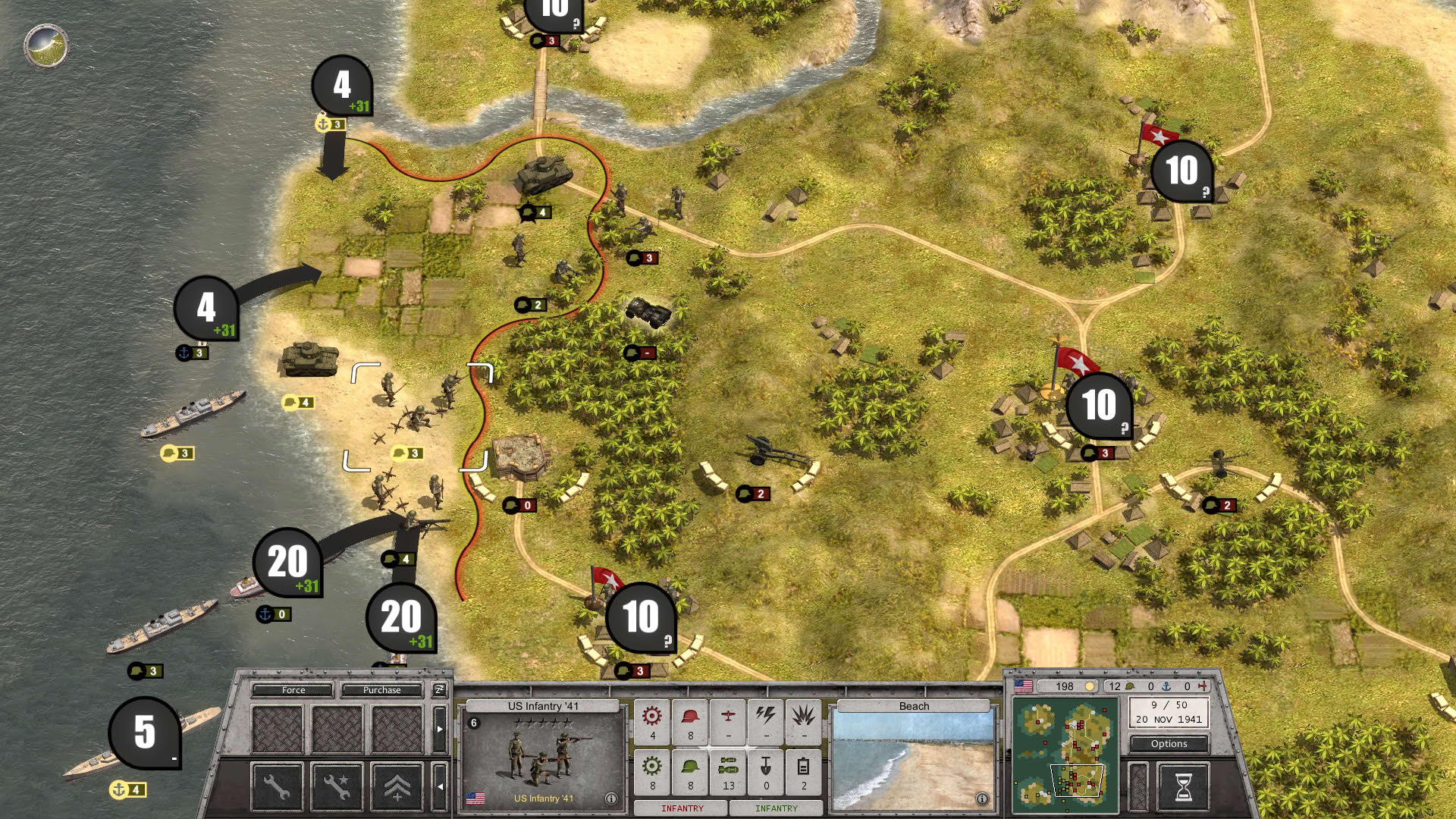 Screenshot for Order of Battle: World War II