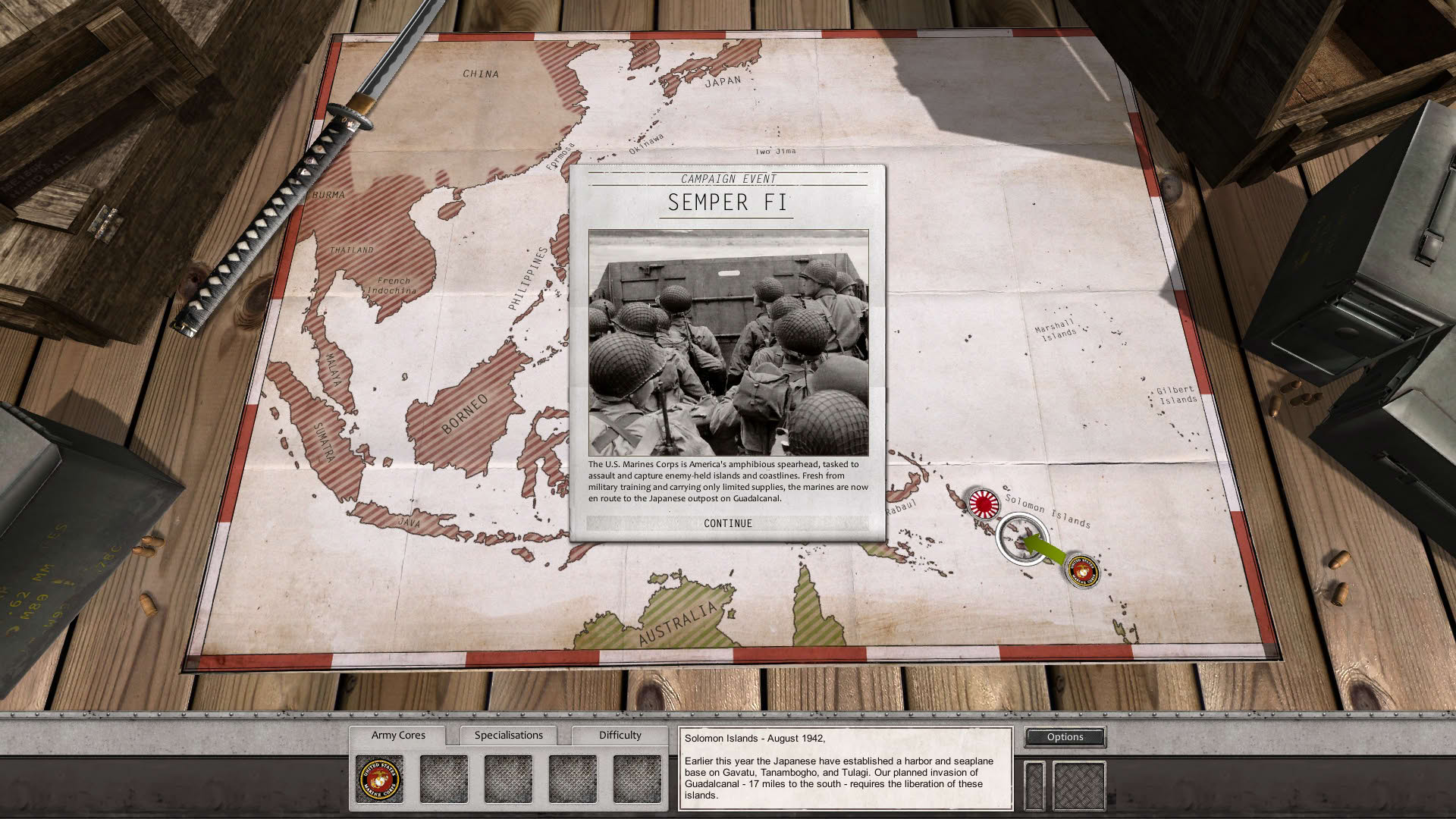 Screenshot for Order of Battle: World War II