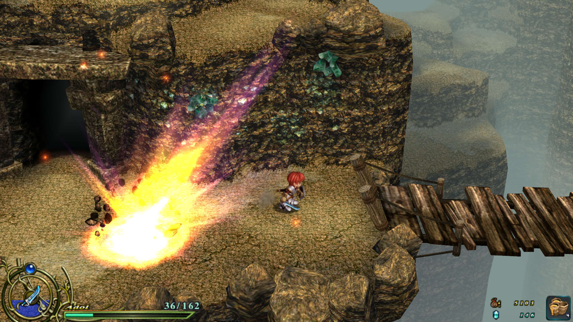 Screenshot for Ys VI: The Ark of Napishtim