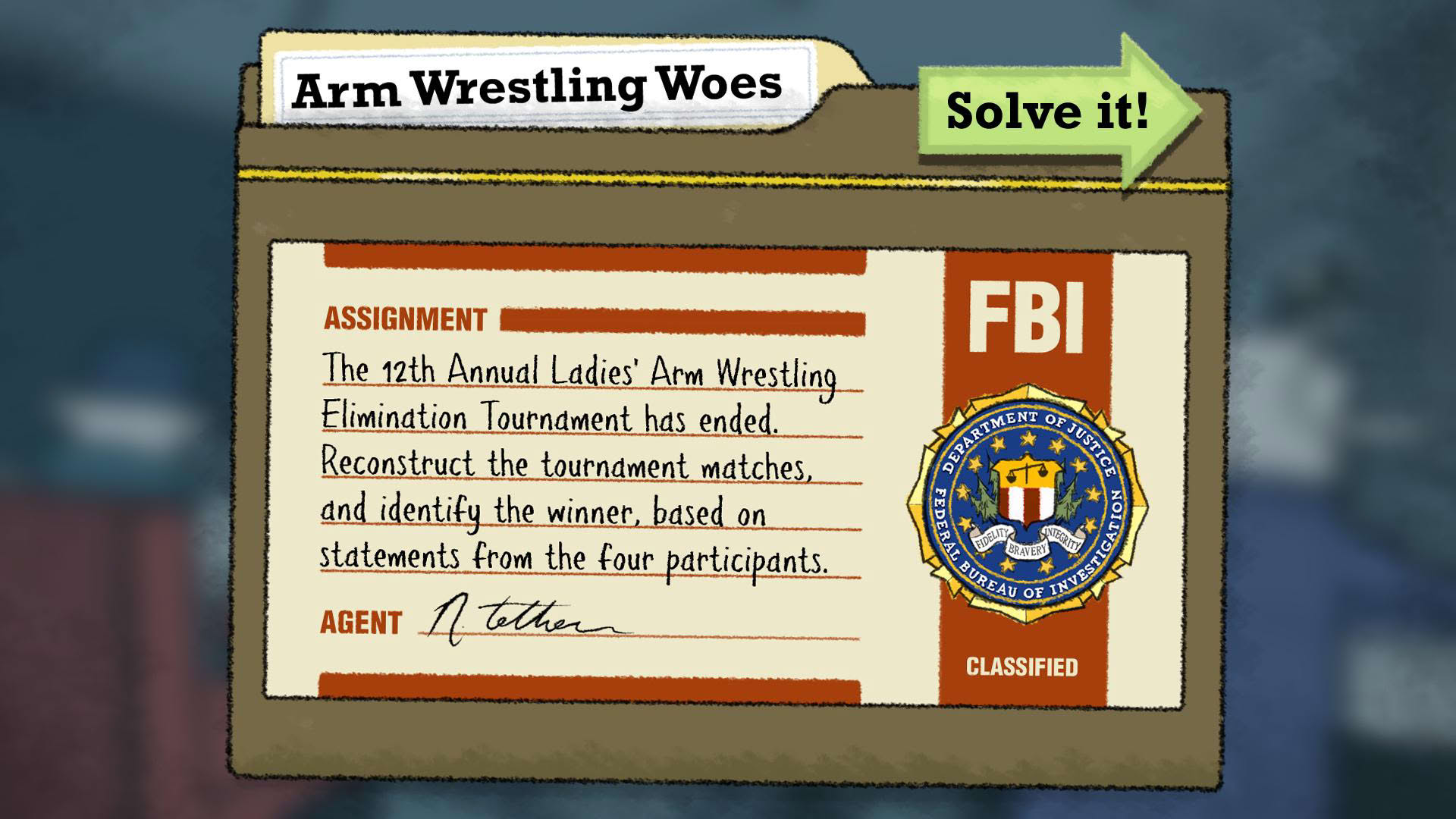 Screenshot for Puzzle Agent