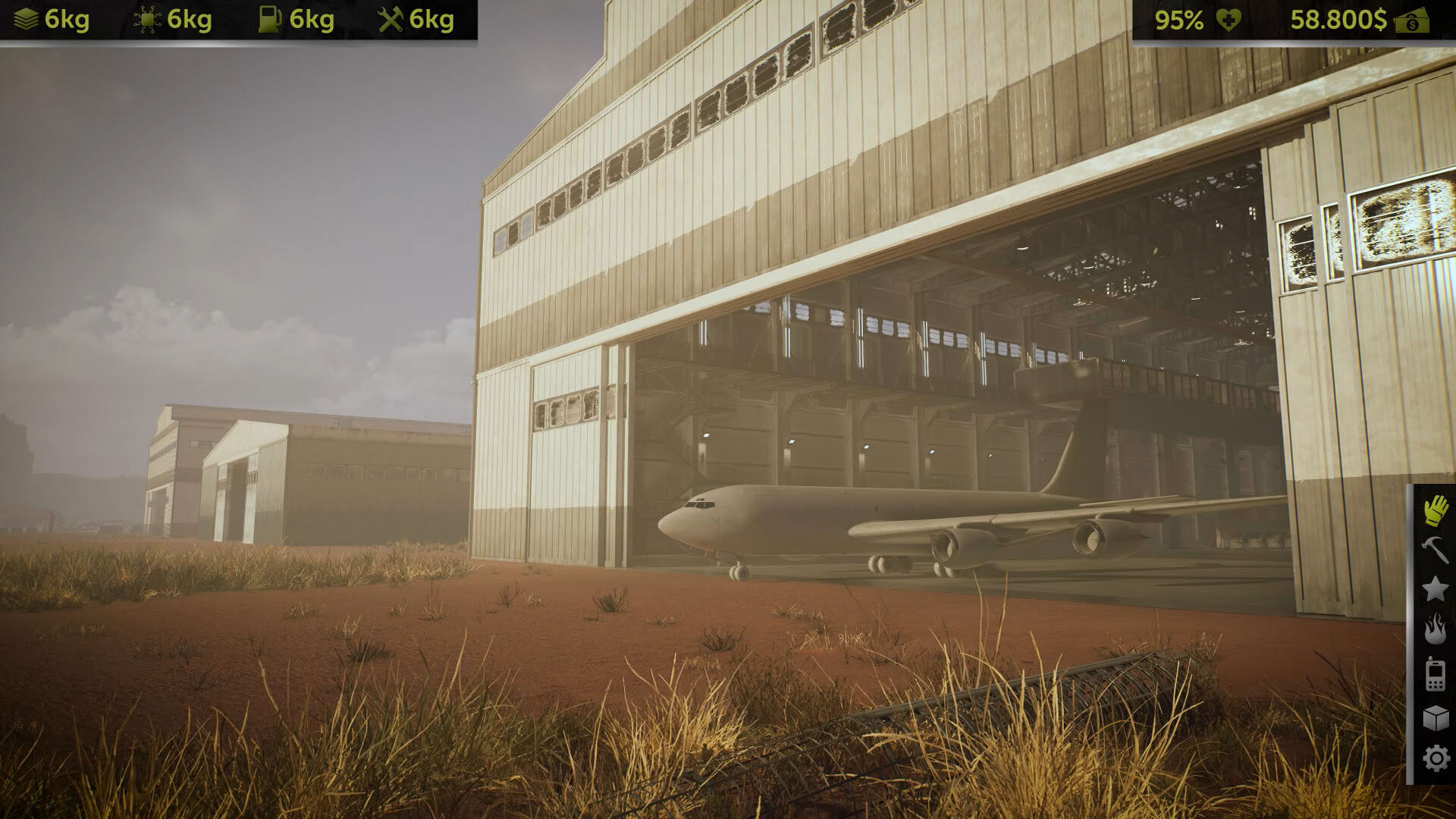 Screenshot for Plane Graveyard Simulator