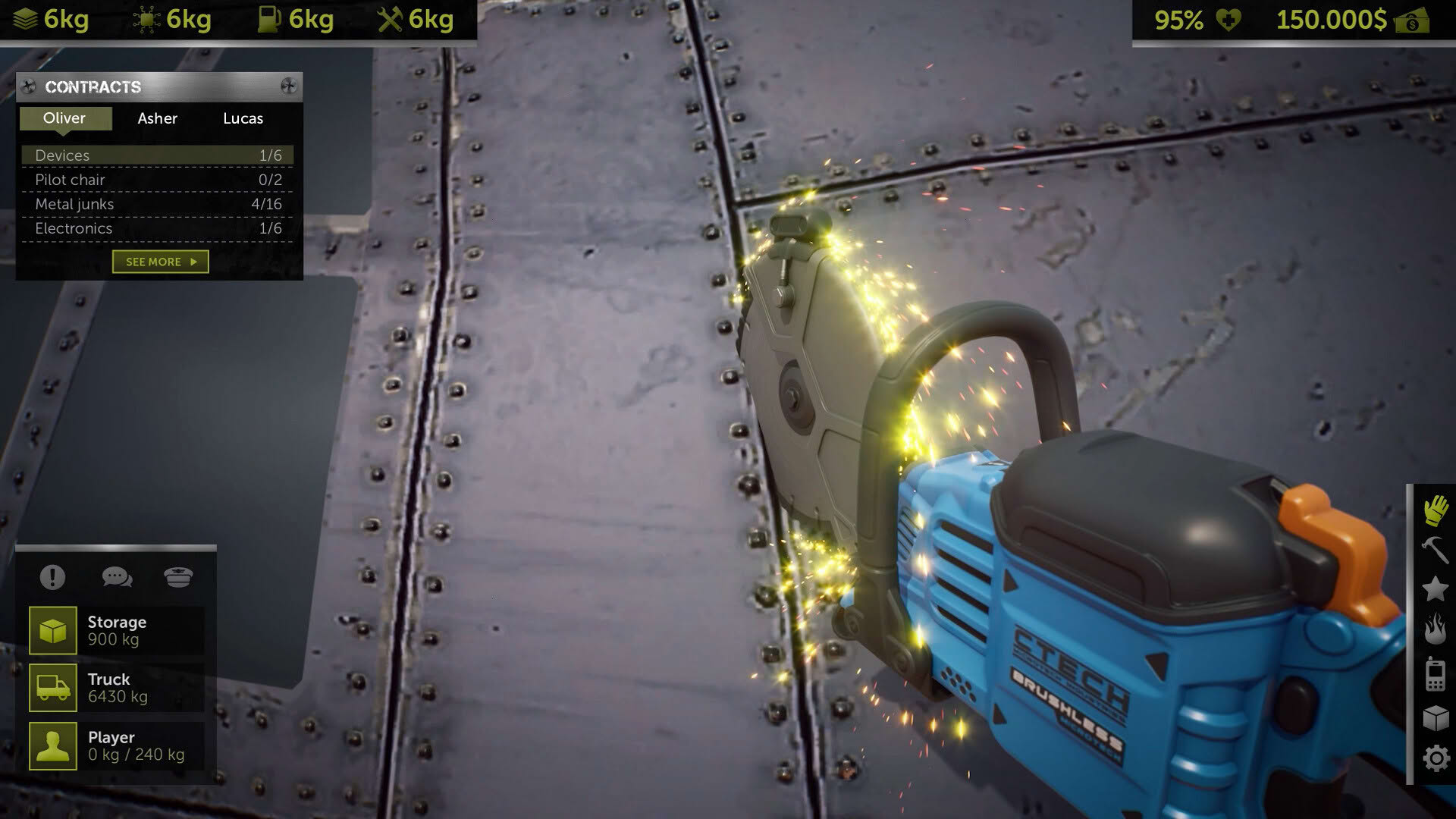 Screenshot for Plane Graveyard Simulator