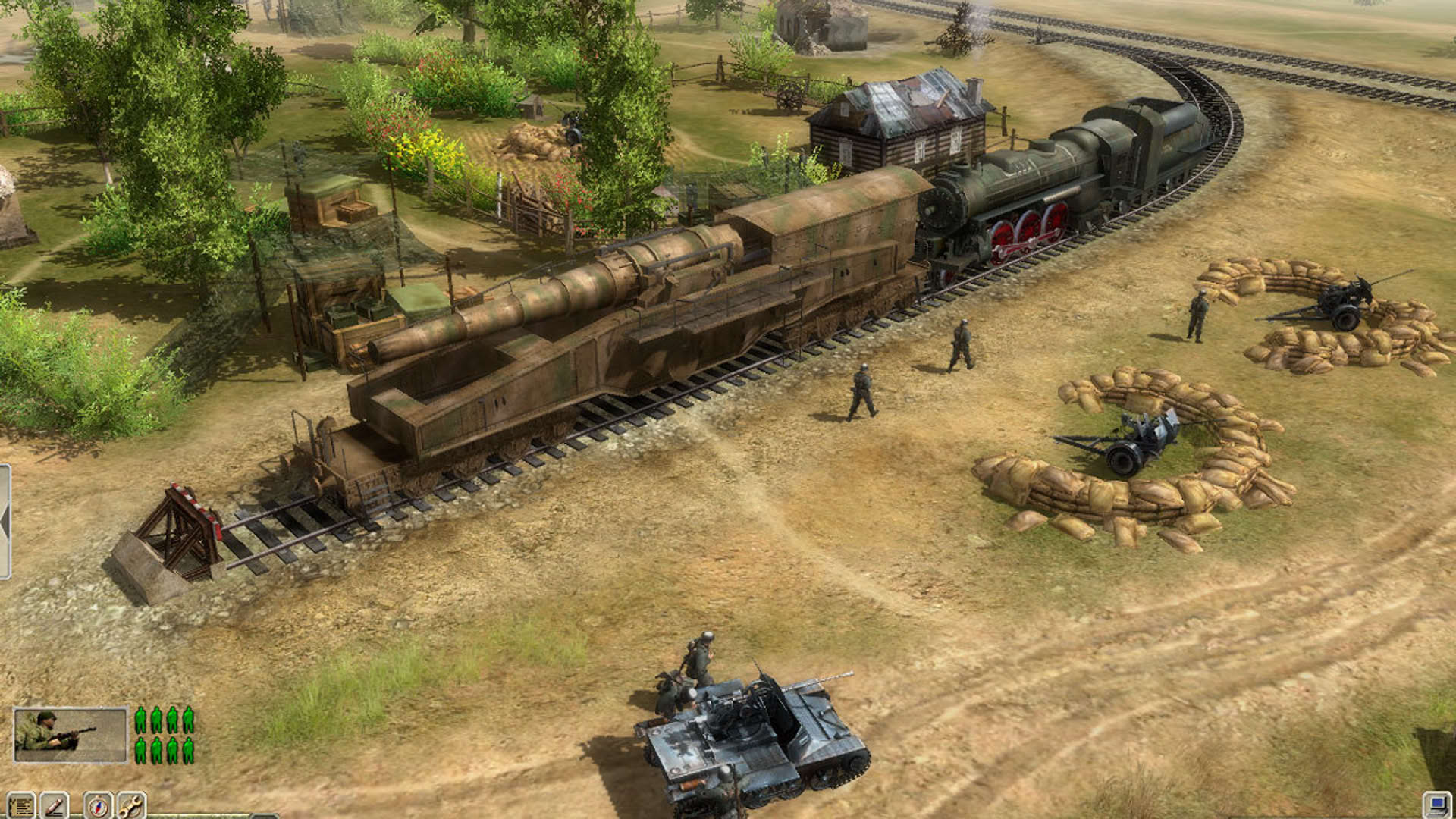 Screenshot for Men of War: Red Tide