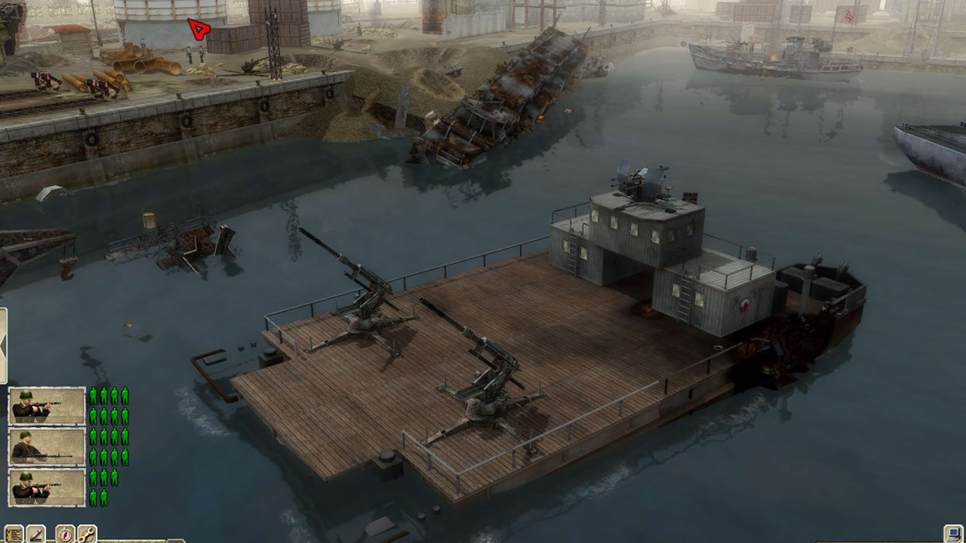 Screenshot for Men of War: Red Tide