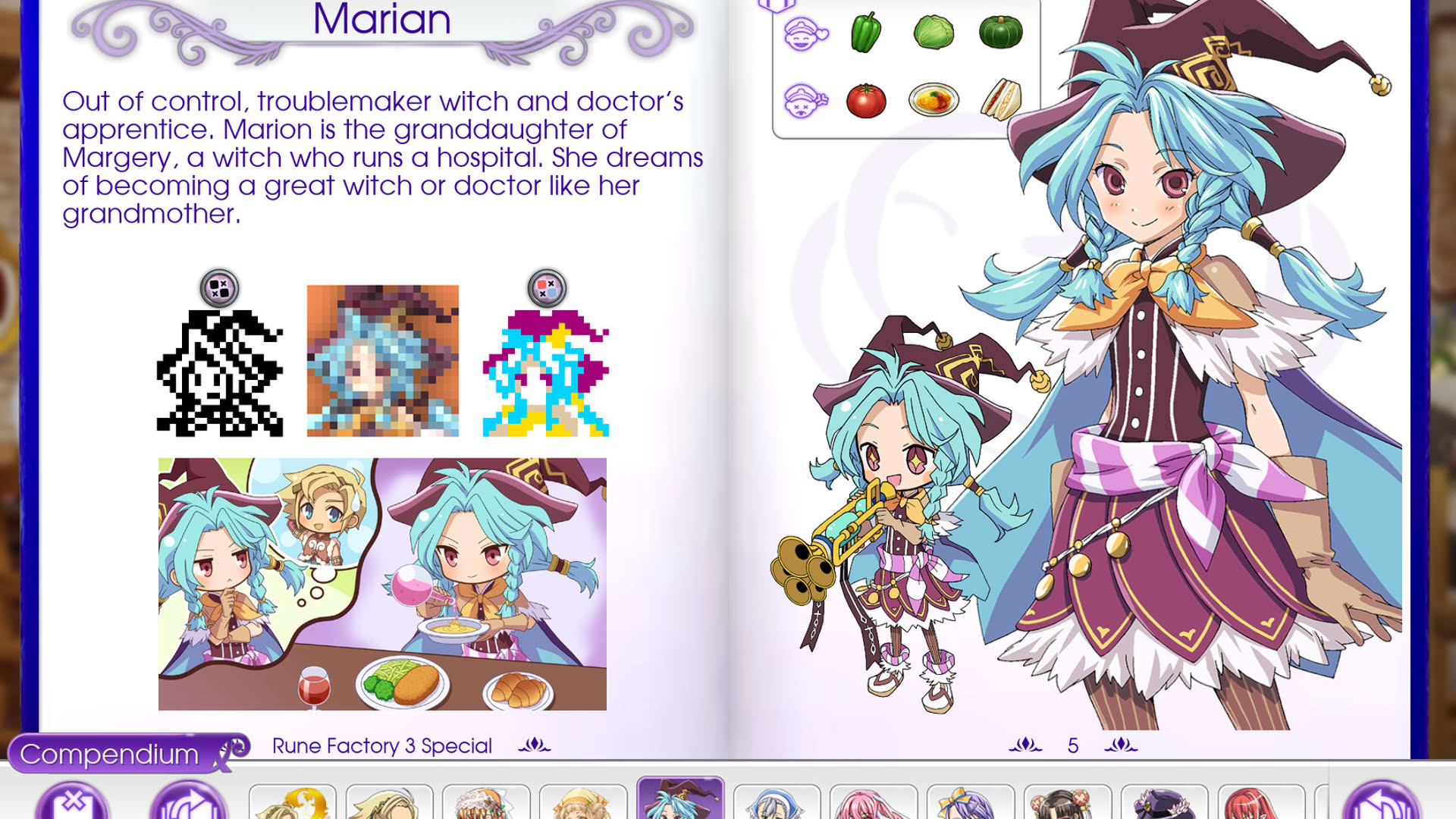 Screenshot for Piczle Cross: Rune Factory