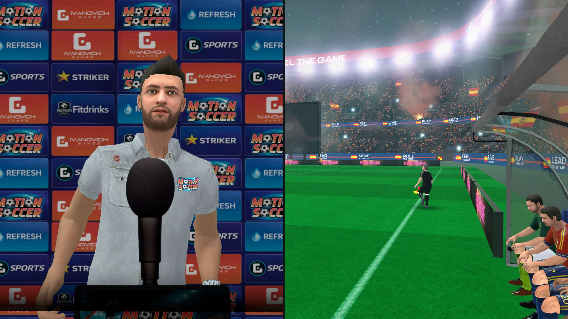 Screenshot for Motion Soccer Pro