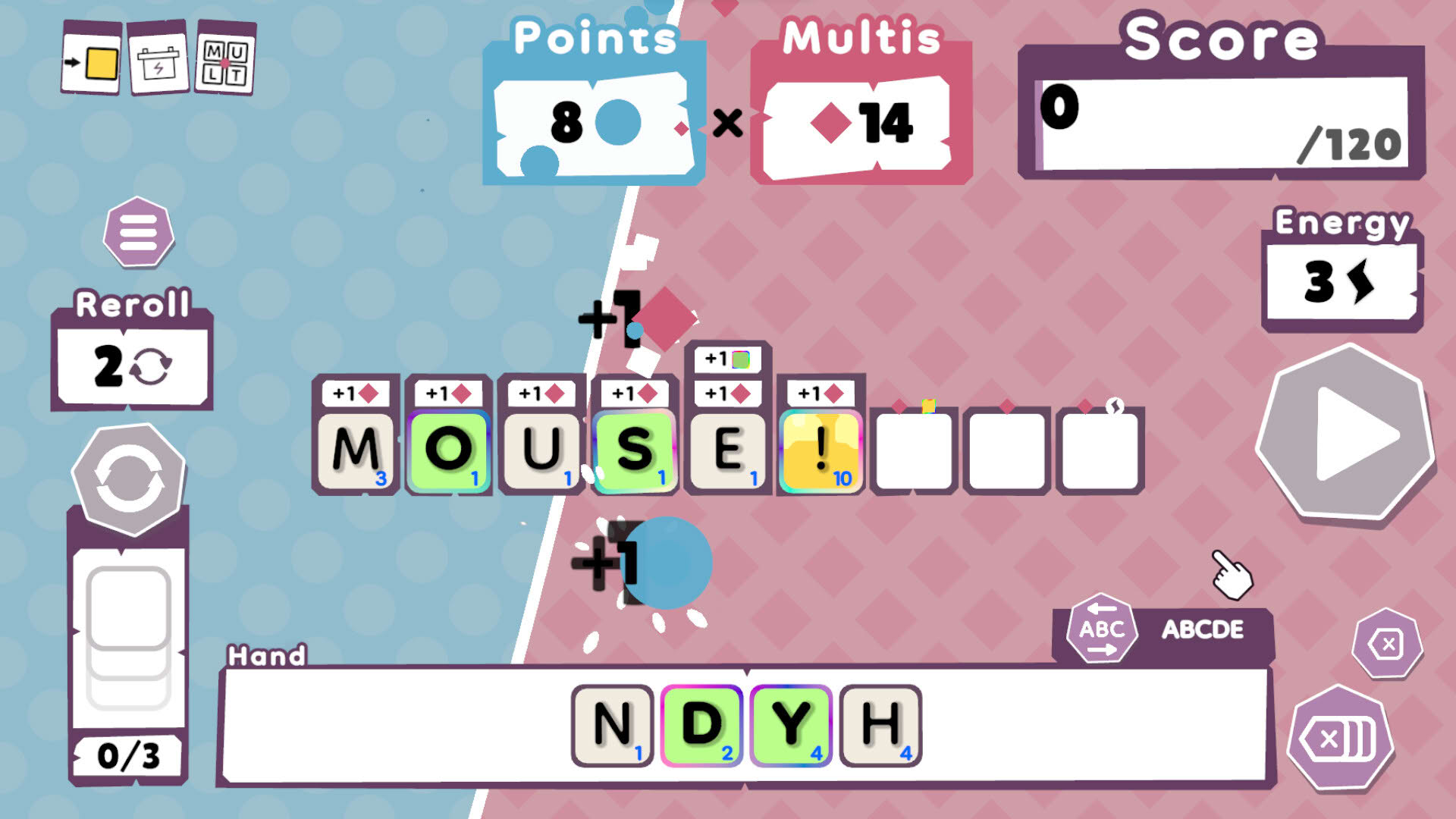 Screenshot for Wordatro!