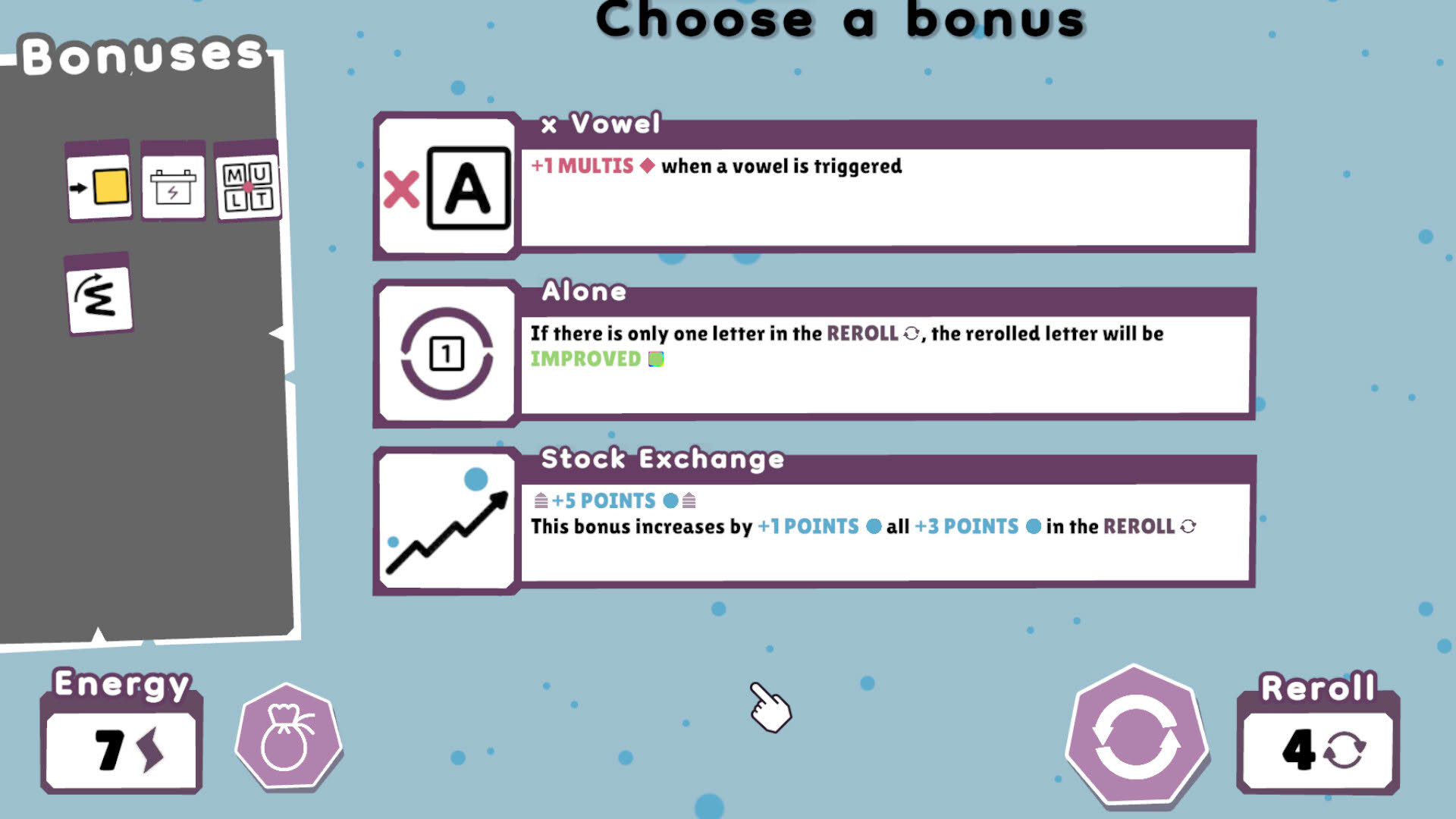 Screenshot for Wordatro!