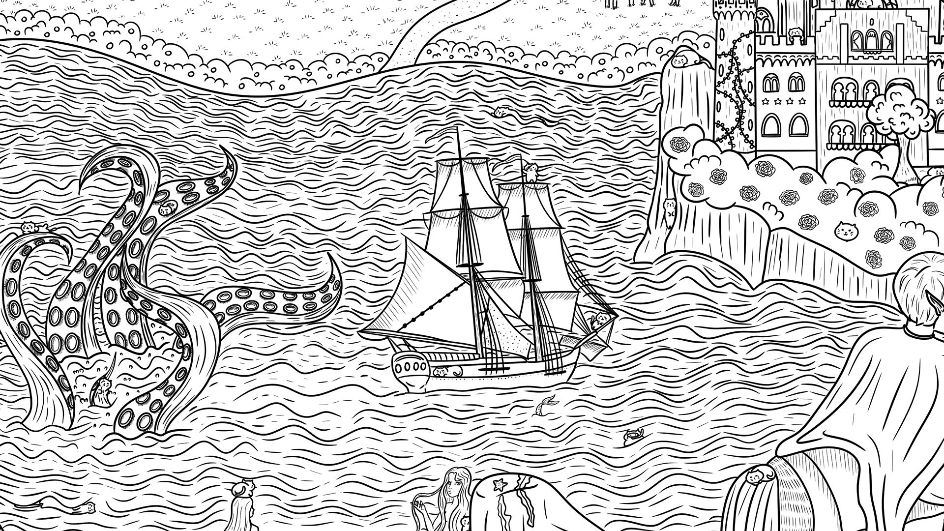 Screenshot for 100 Fantasy Cats