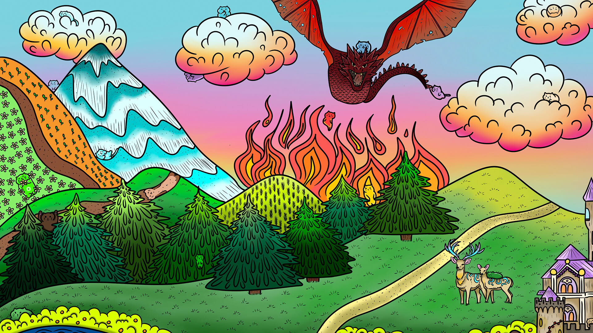 Screenshot for 100 Fantasy Cats