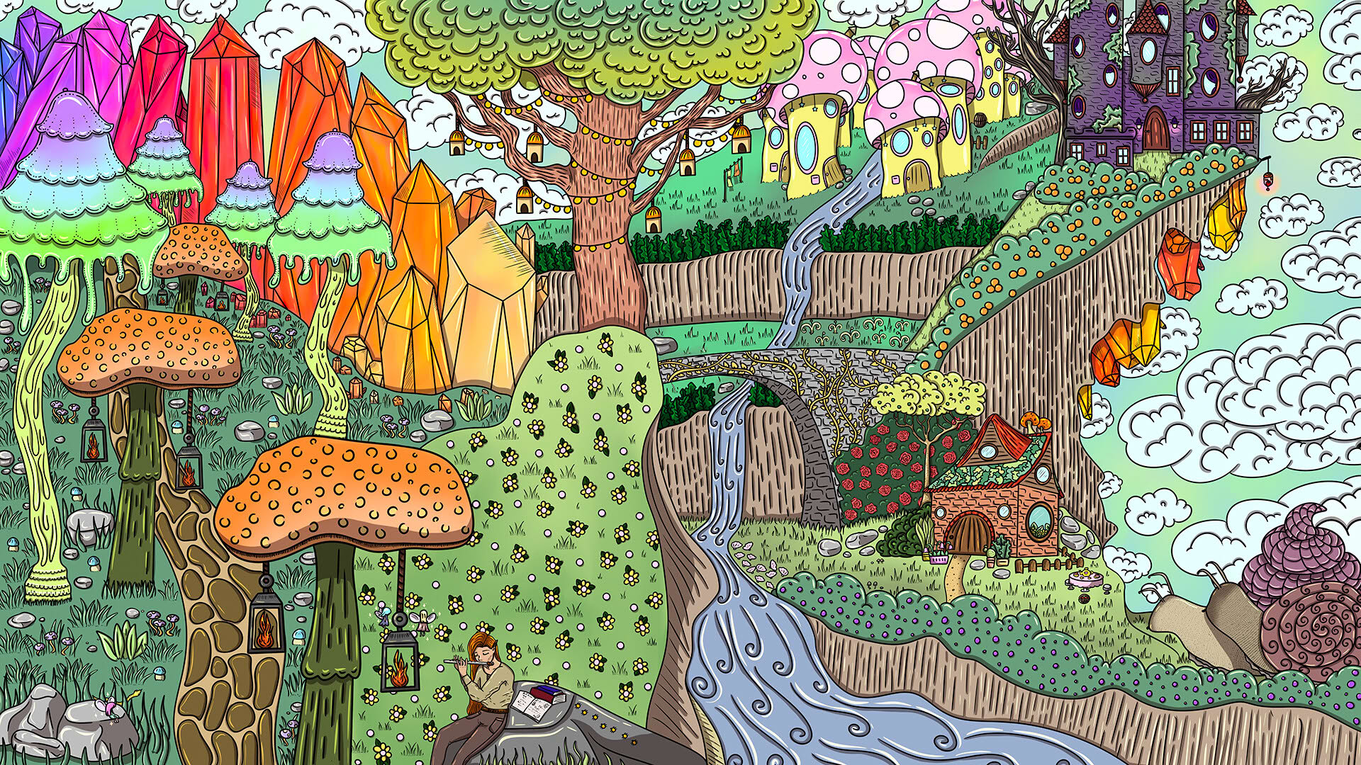 Screenshot for 100 Fantasy Cats