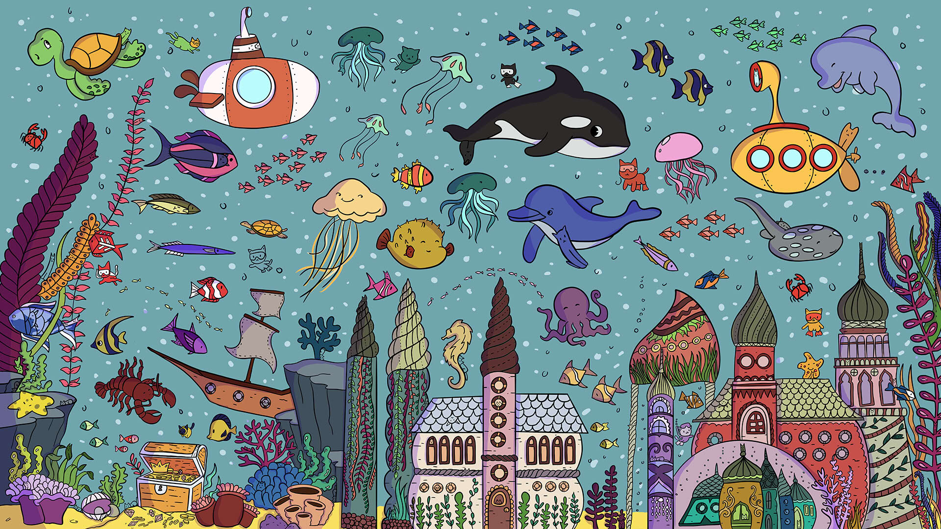 Screenshot for 100 Sea Cats