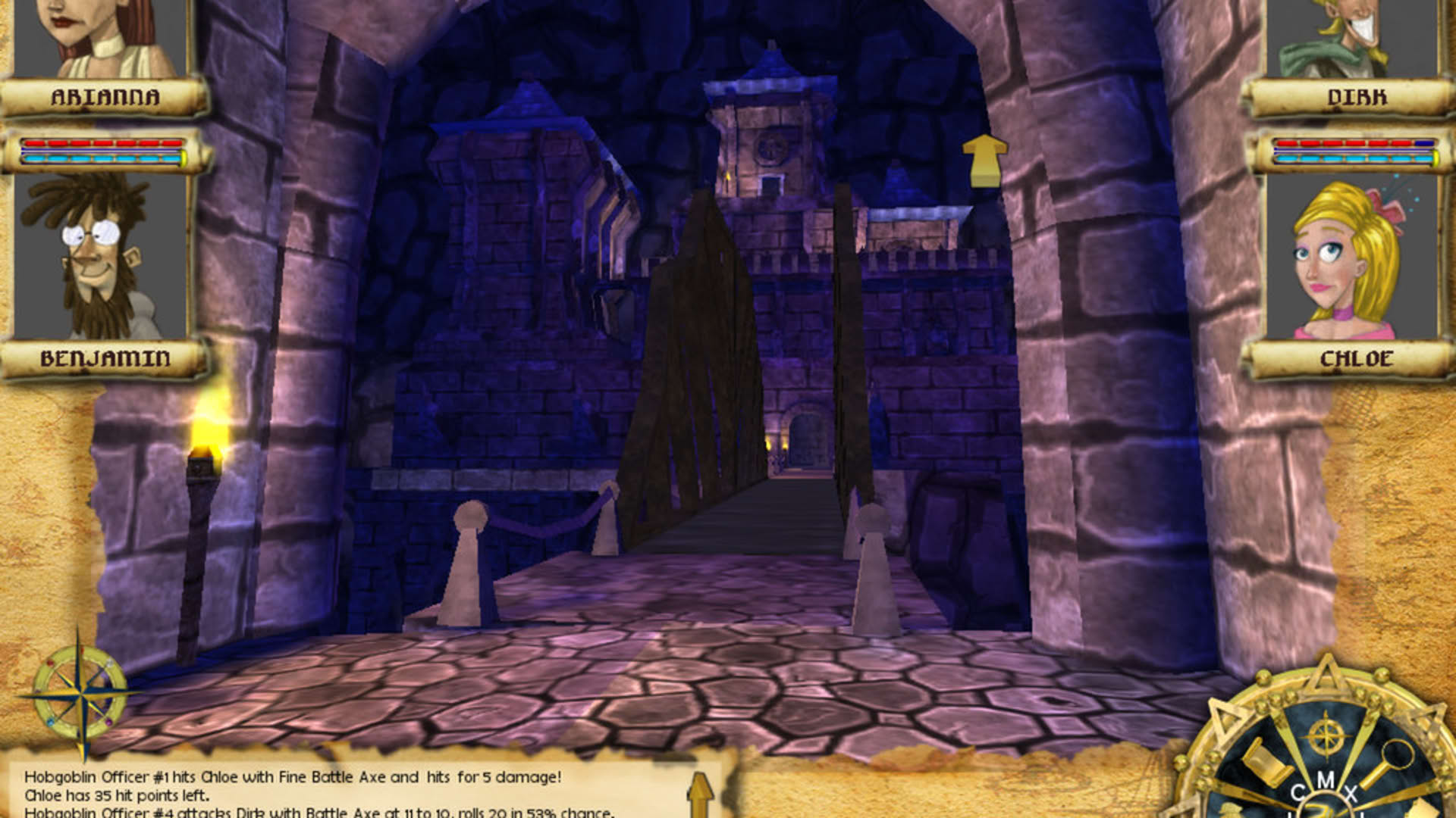 Screenshot for Frayed Knights: The Skull of S'makh-Daon