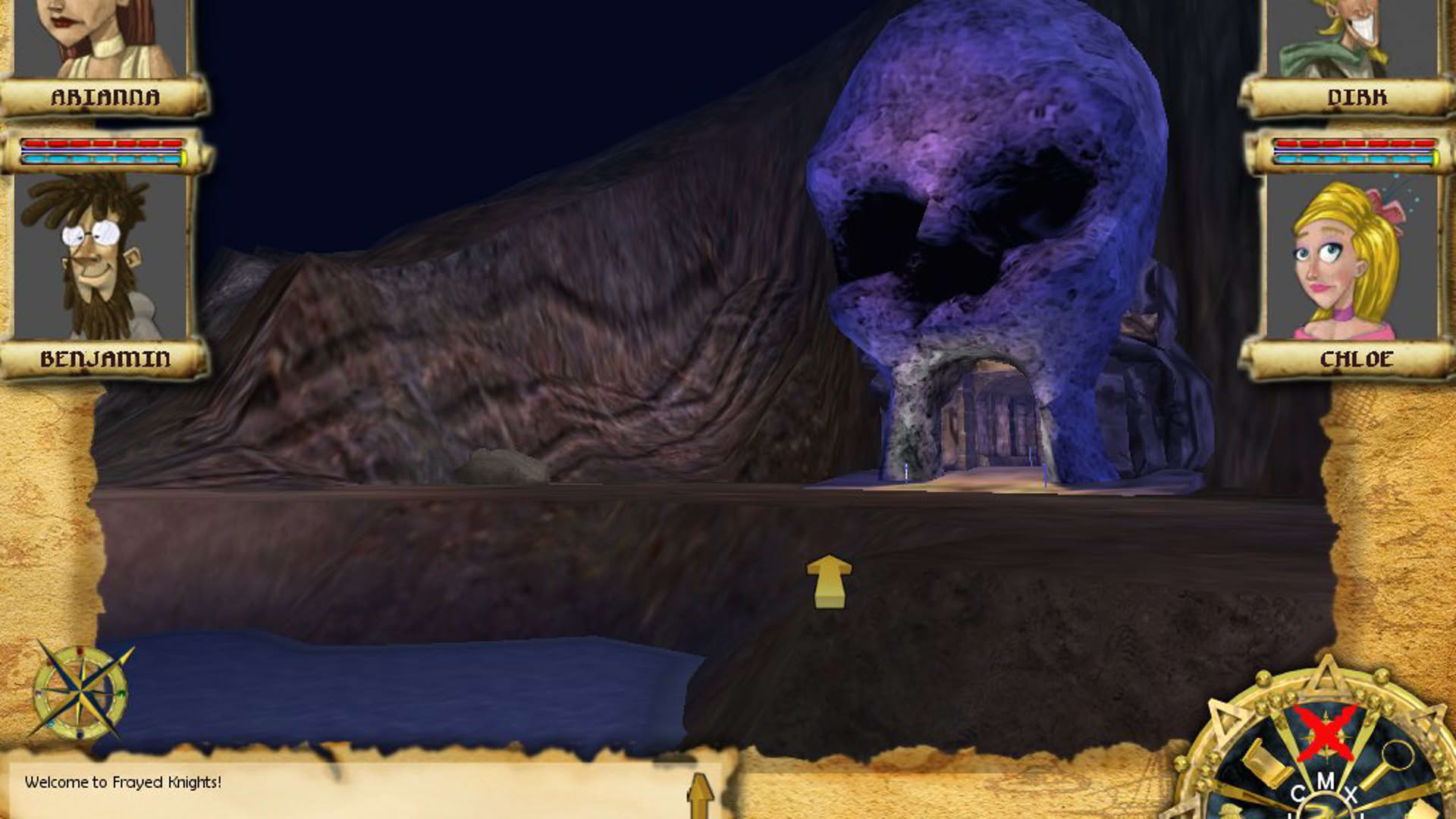 Screenshot for Frayed Knights: The Skull of S'makh-Daon