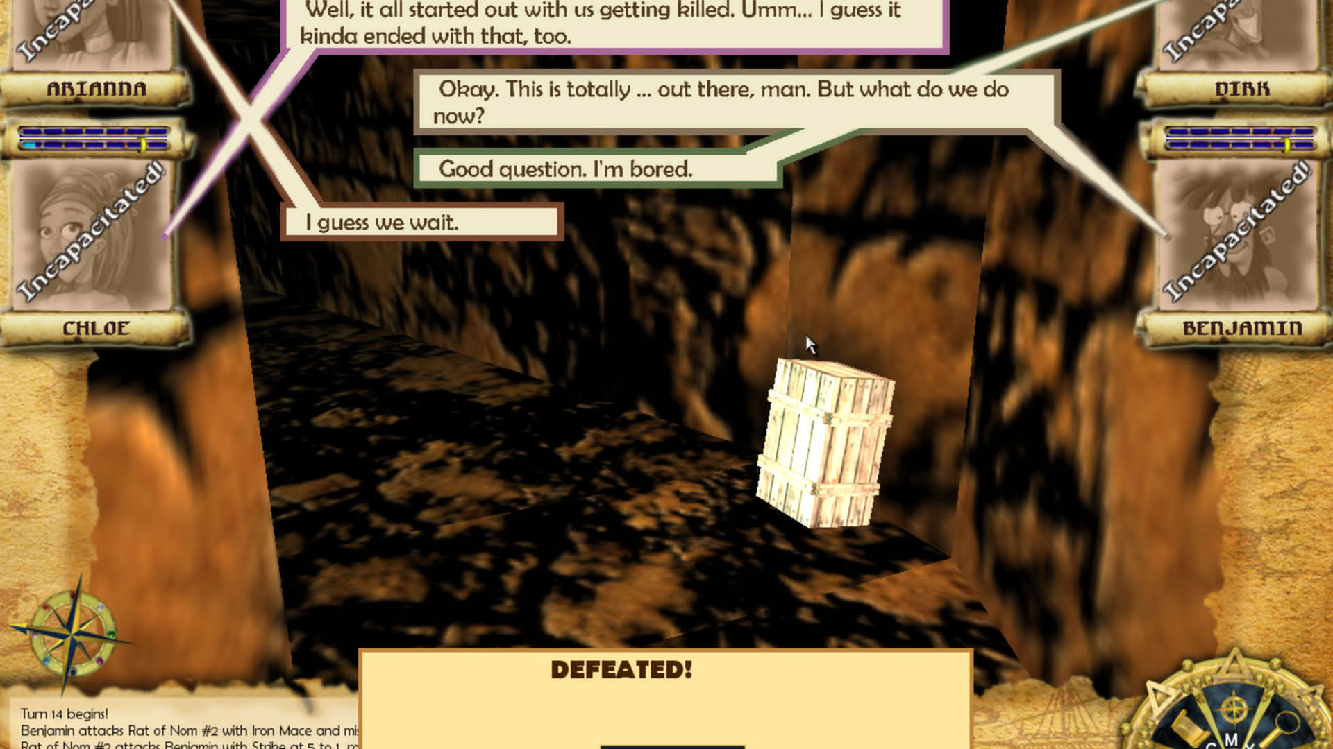 Screenshot for Frayed Knights: The Skull of S'makh-Daon