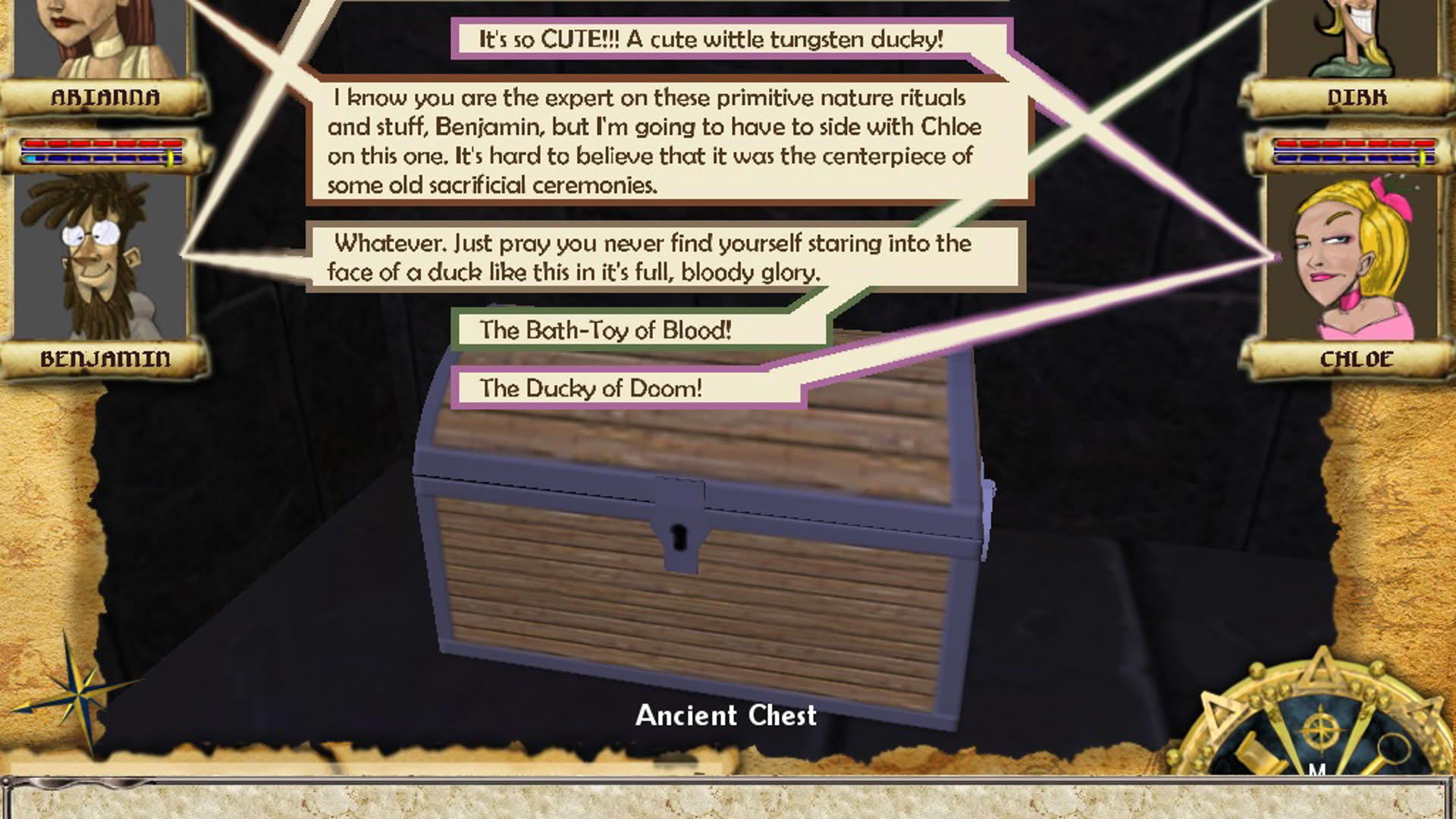 Screenshot for Frayed Knights: The Skull of S'makh-Daon