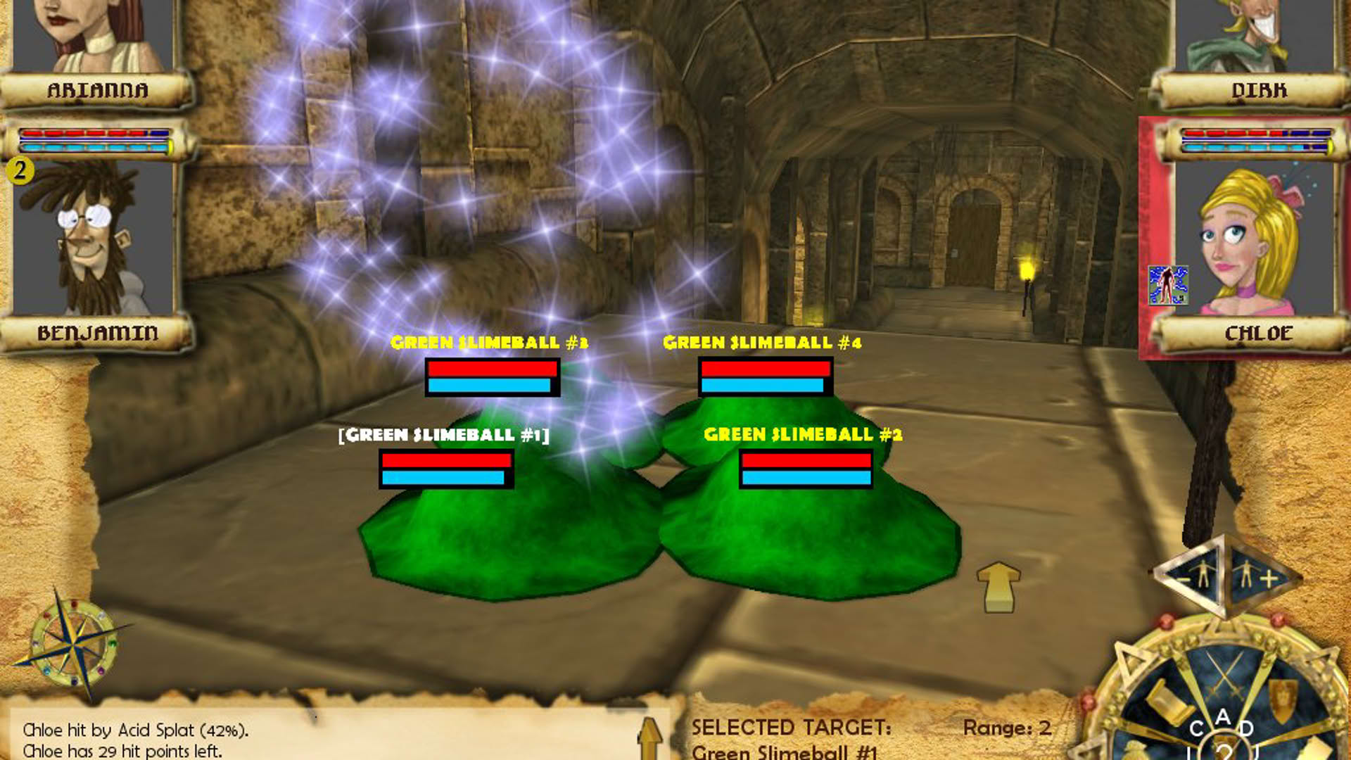 Screenshot for Frayed Knights: The Skull of S'makh-Daon