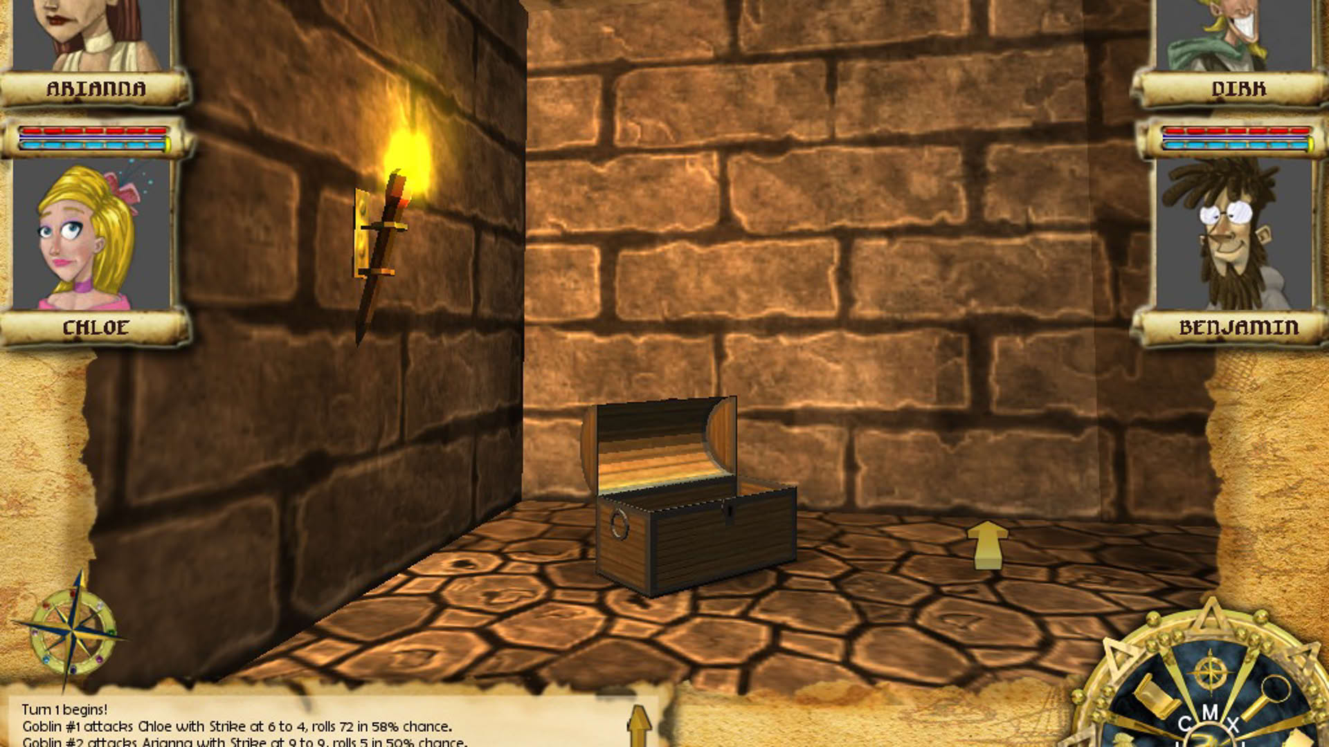 Screenshot for Frayed Knights: The Skull of S'makh-Daon