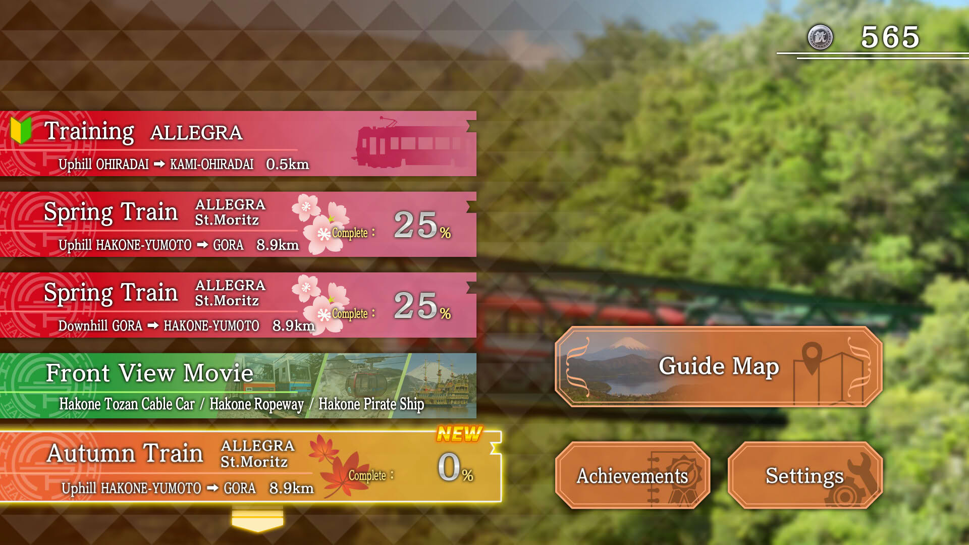 Screenshot for Japanese Rail Sim: Hakone Town of Natural Beauty and Hot Springs
