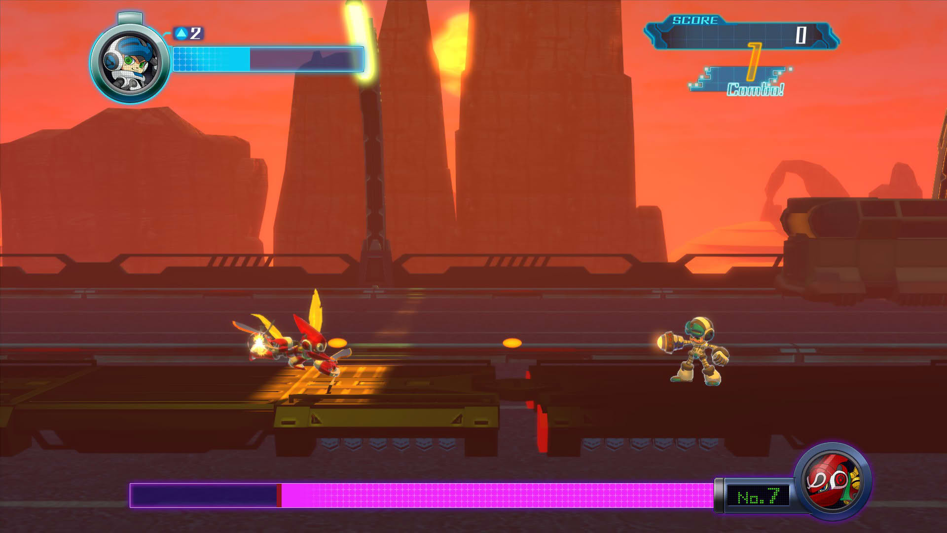 Screenshot for Mighty No. 9