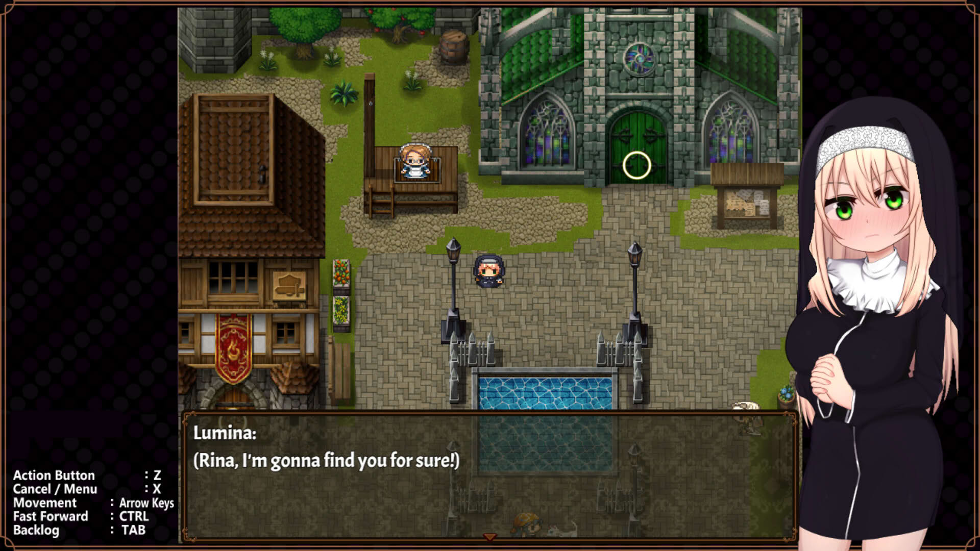 Screenshot for Sister Lumina and the Hypnosis Cult