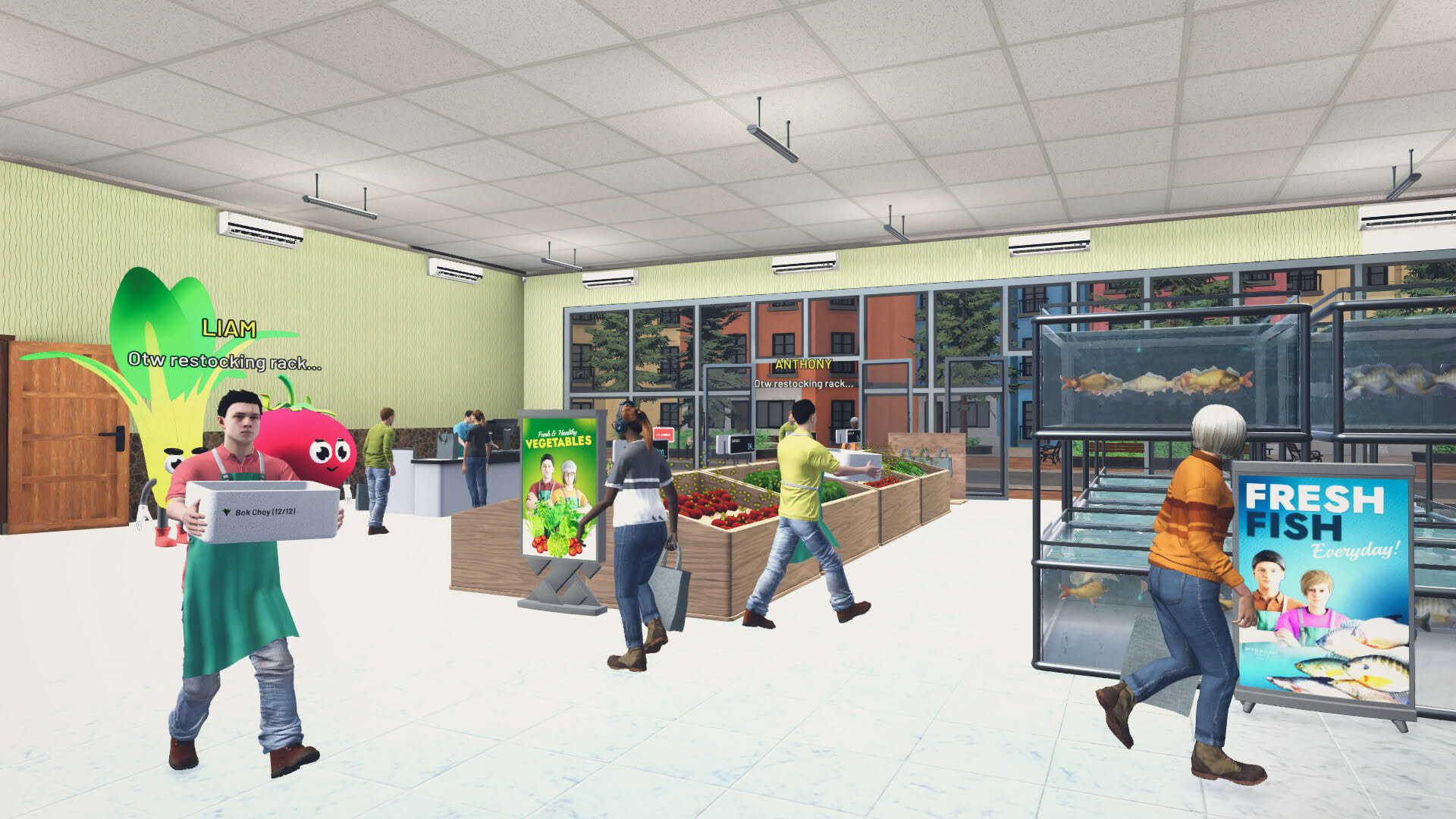 Screenshot for Hydroponics Farm & Store Simulator