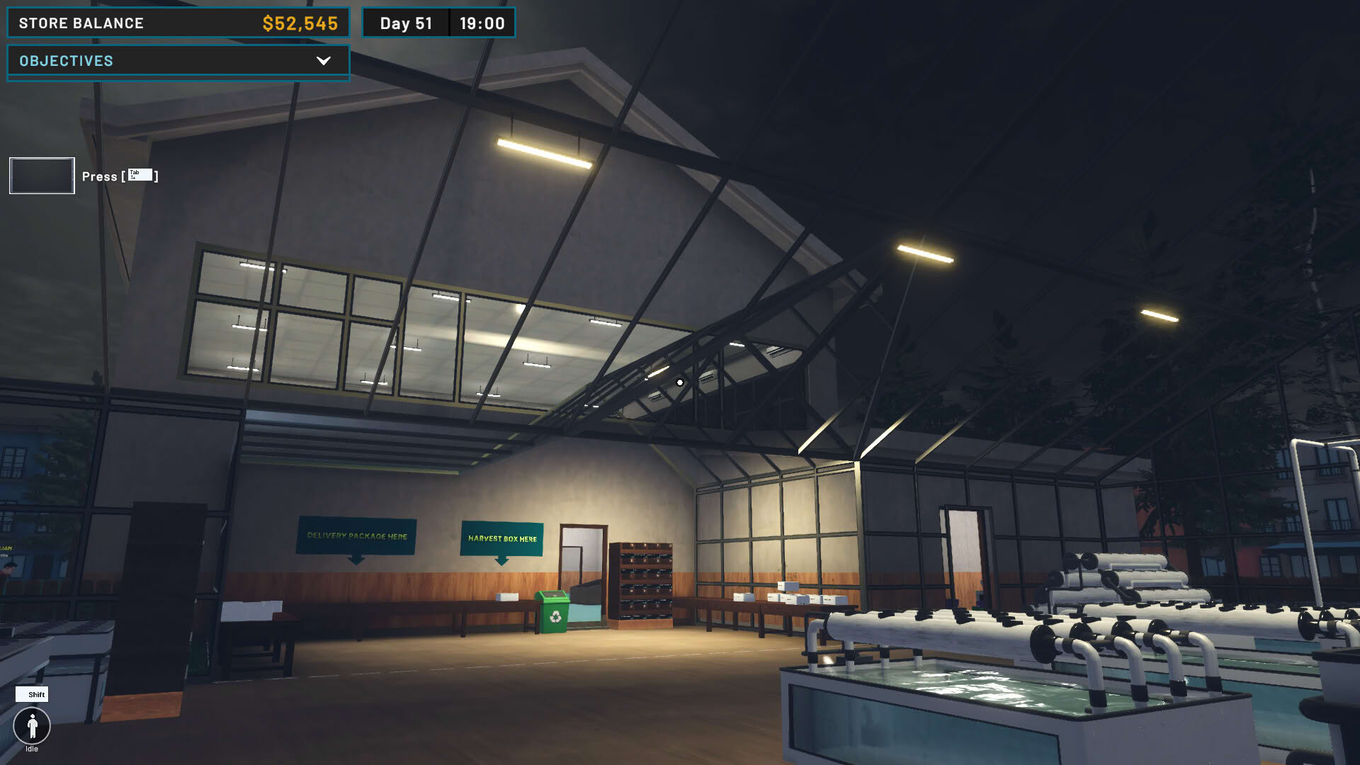 Screenshot for Hydroponics Farm & Store Simulator