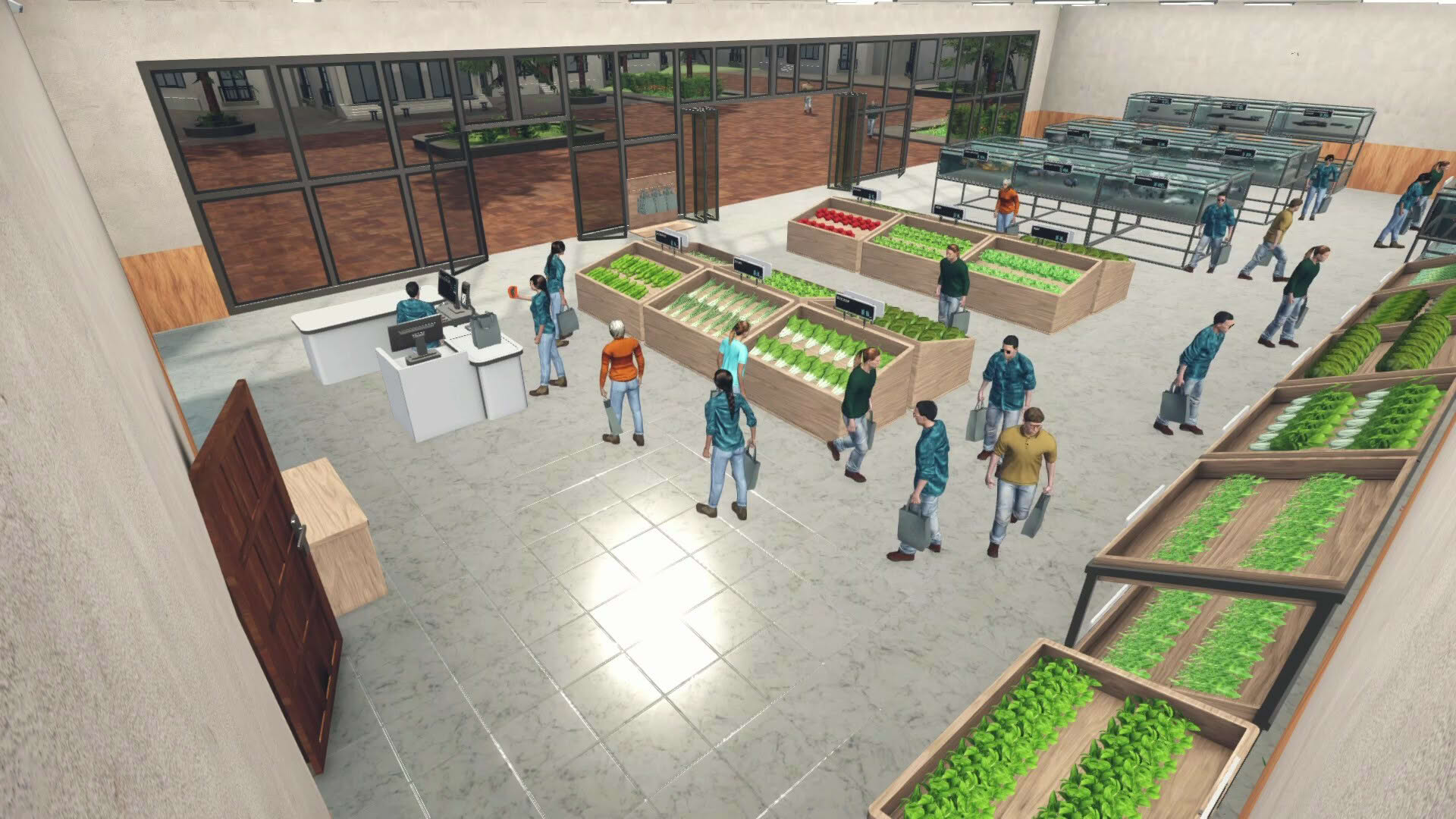Screenshot for Hydroponics Farm & Store Simulator