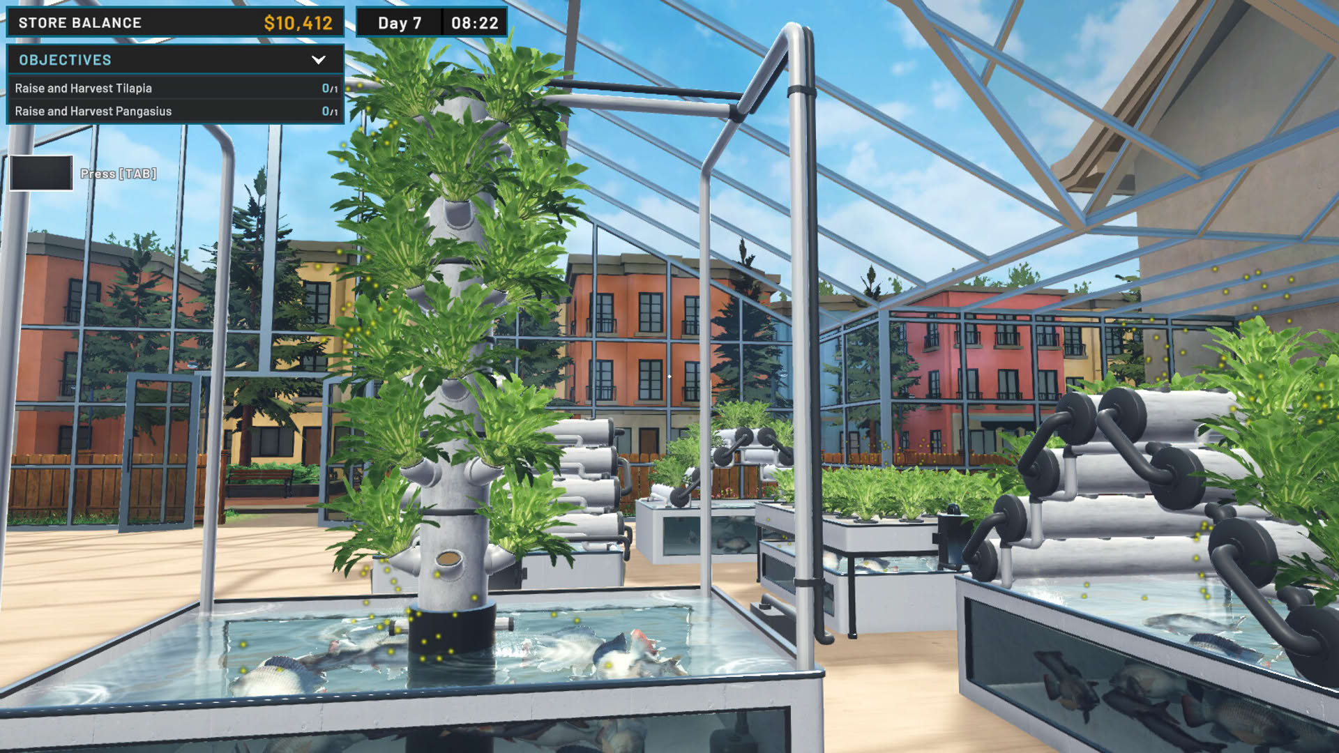 Screenshot for Hydroponics Farm & Store Simulator