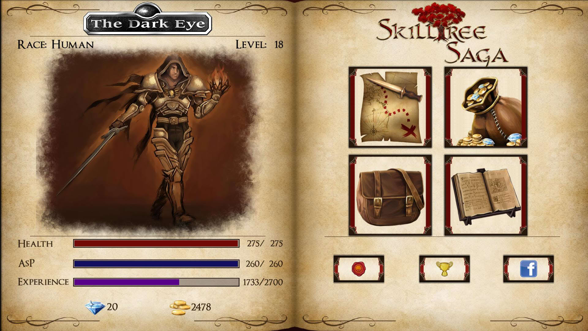 Screenshot for Skilltree Saga