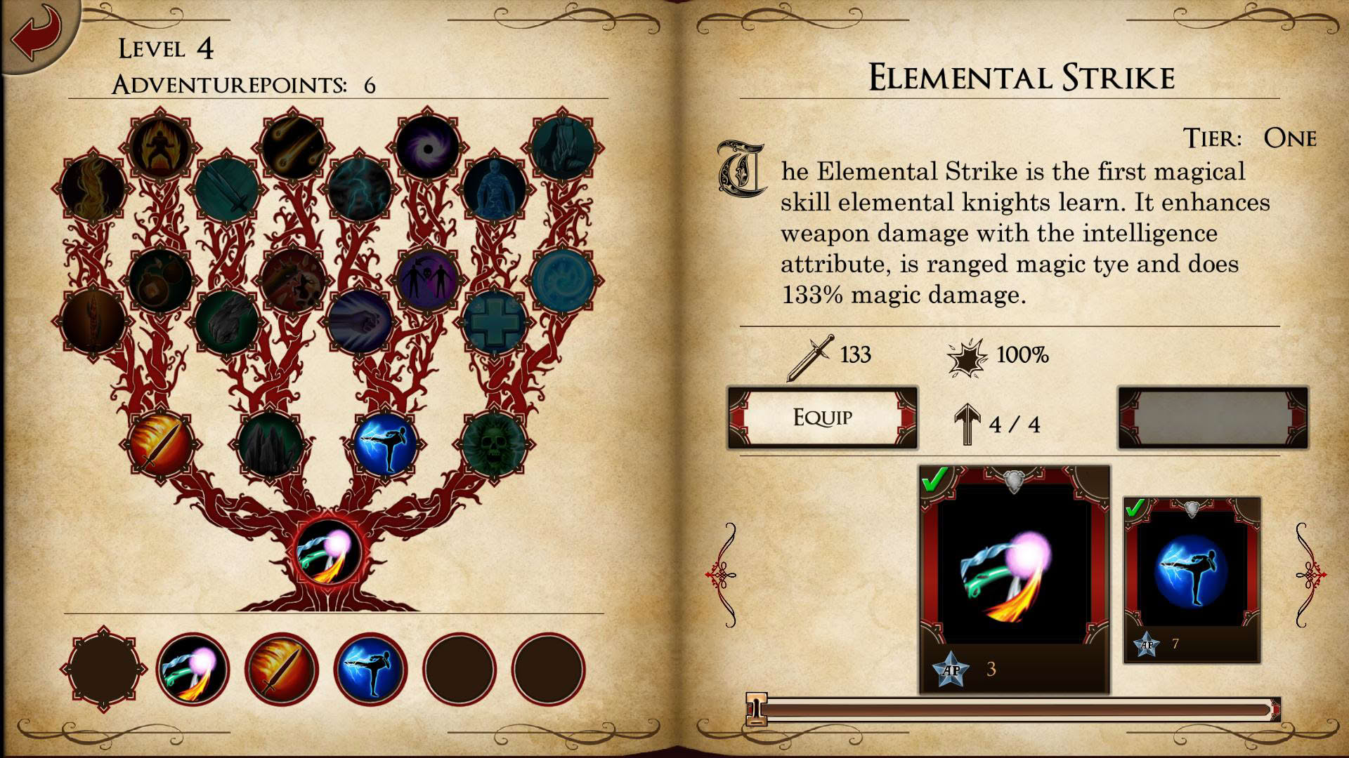 Screenshot for Skilltree Saga