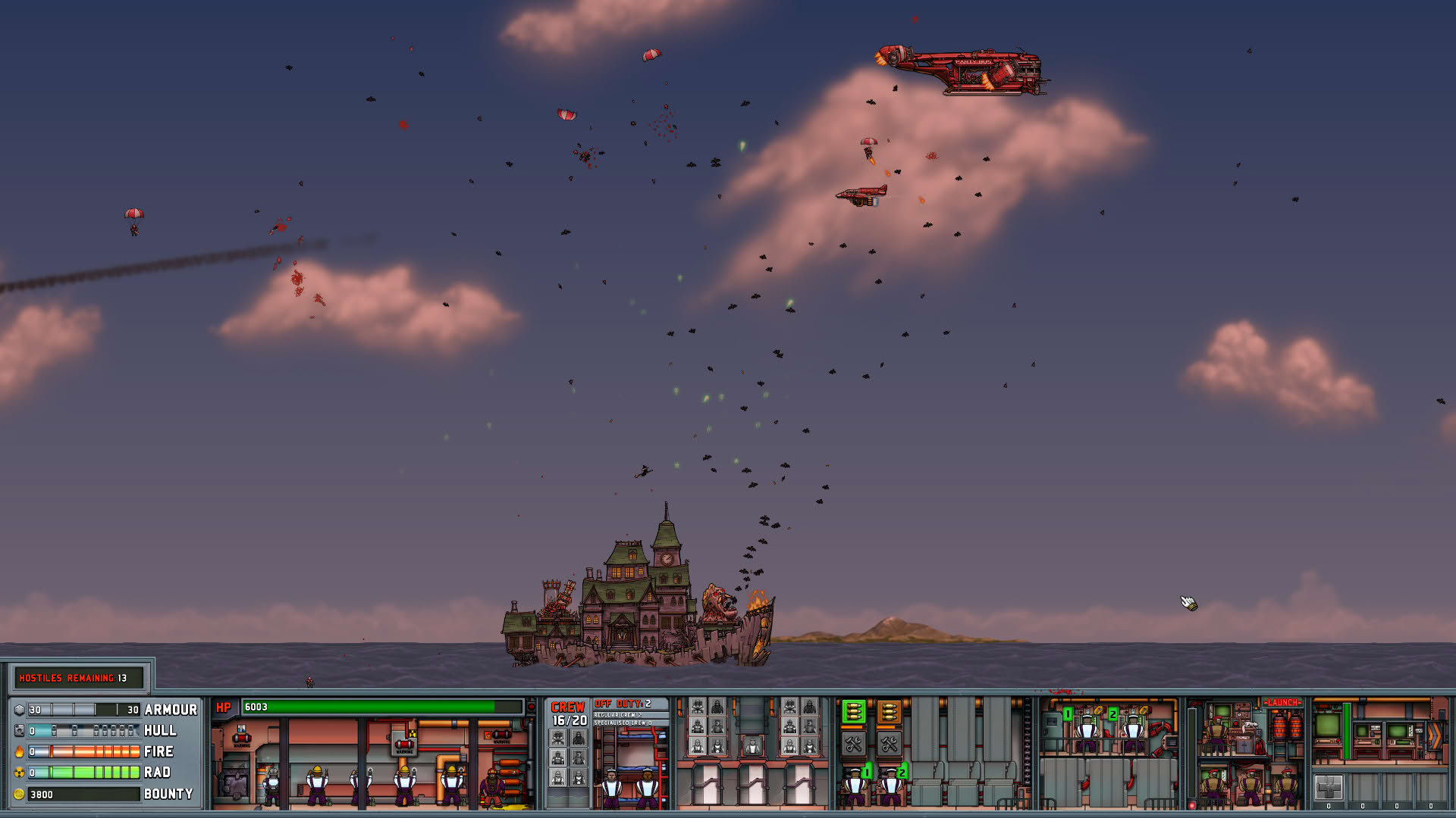 Screenshot for All Guns on Deck