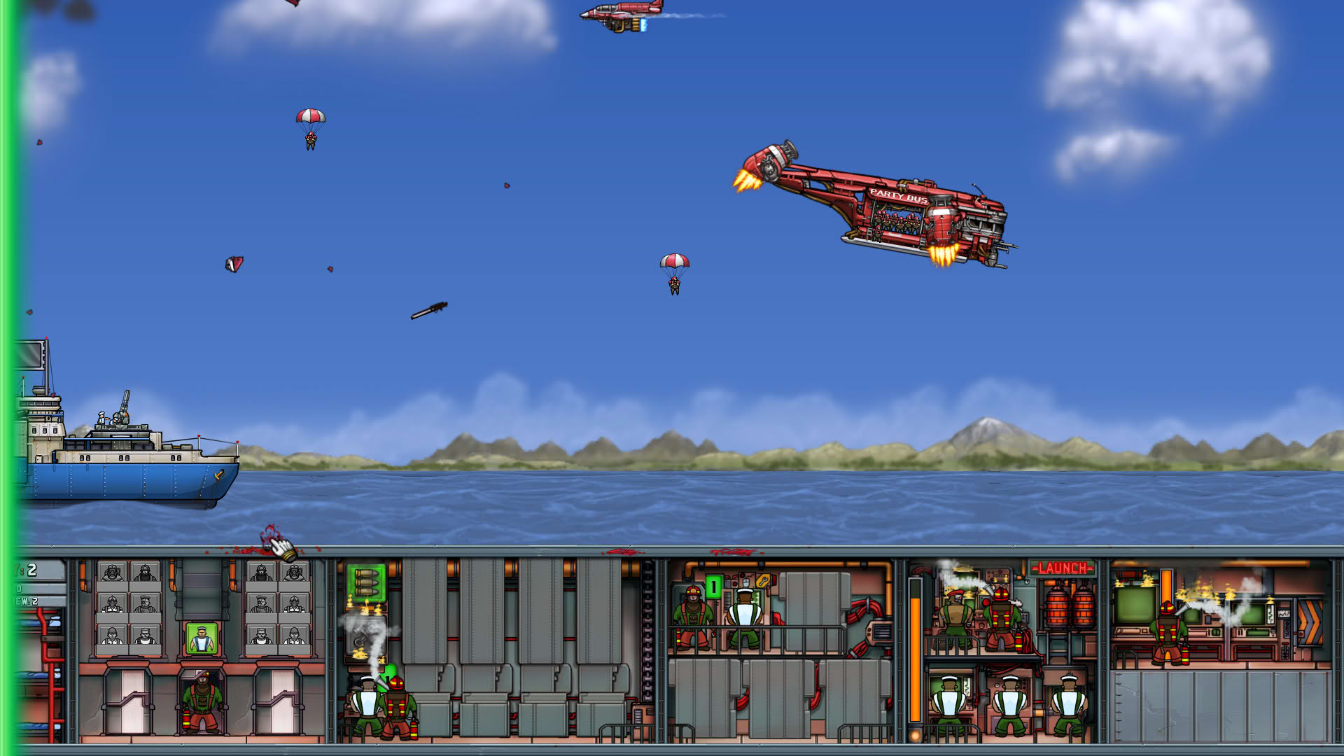Screenshot for All Guns on Deck