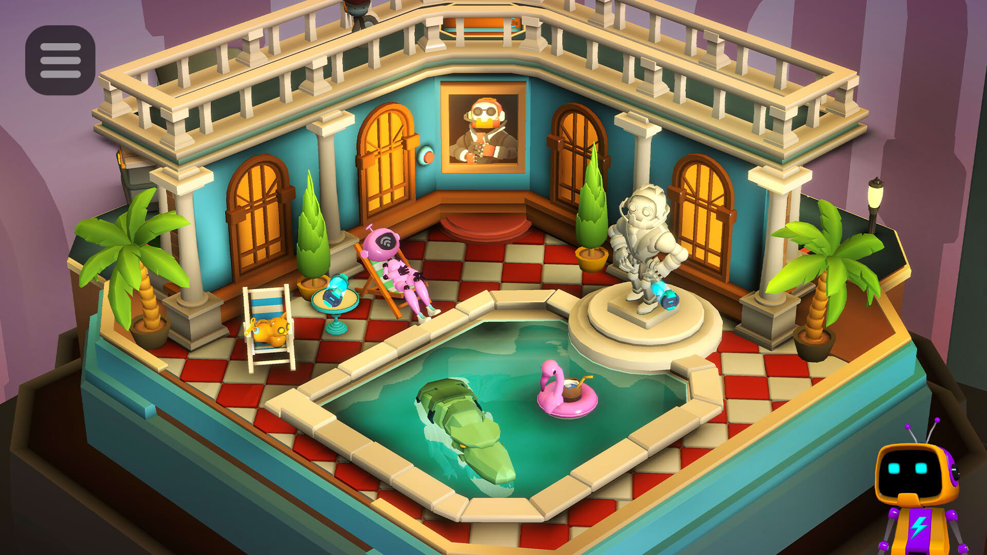Screenshot for Tiny Robots: Portal Escape