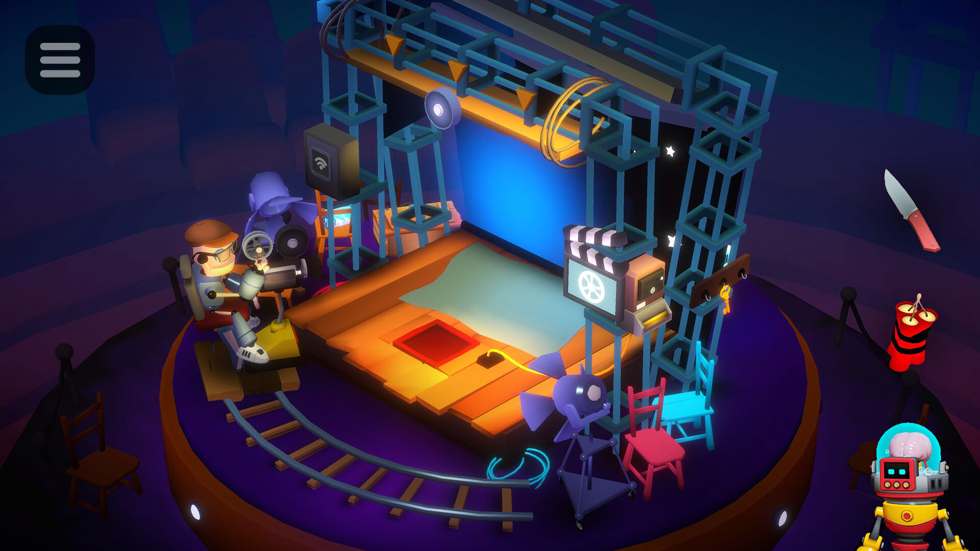 Screenshot for Tiny Robots: Portal Escape
