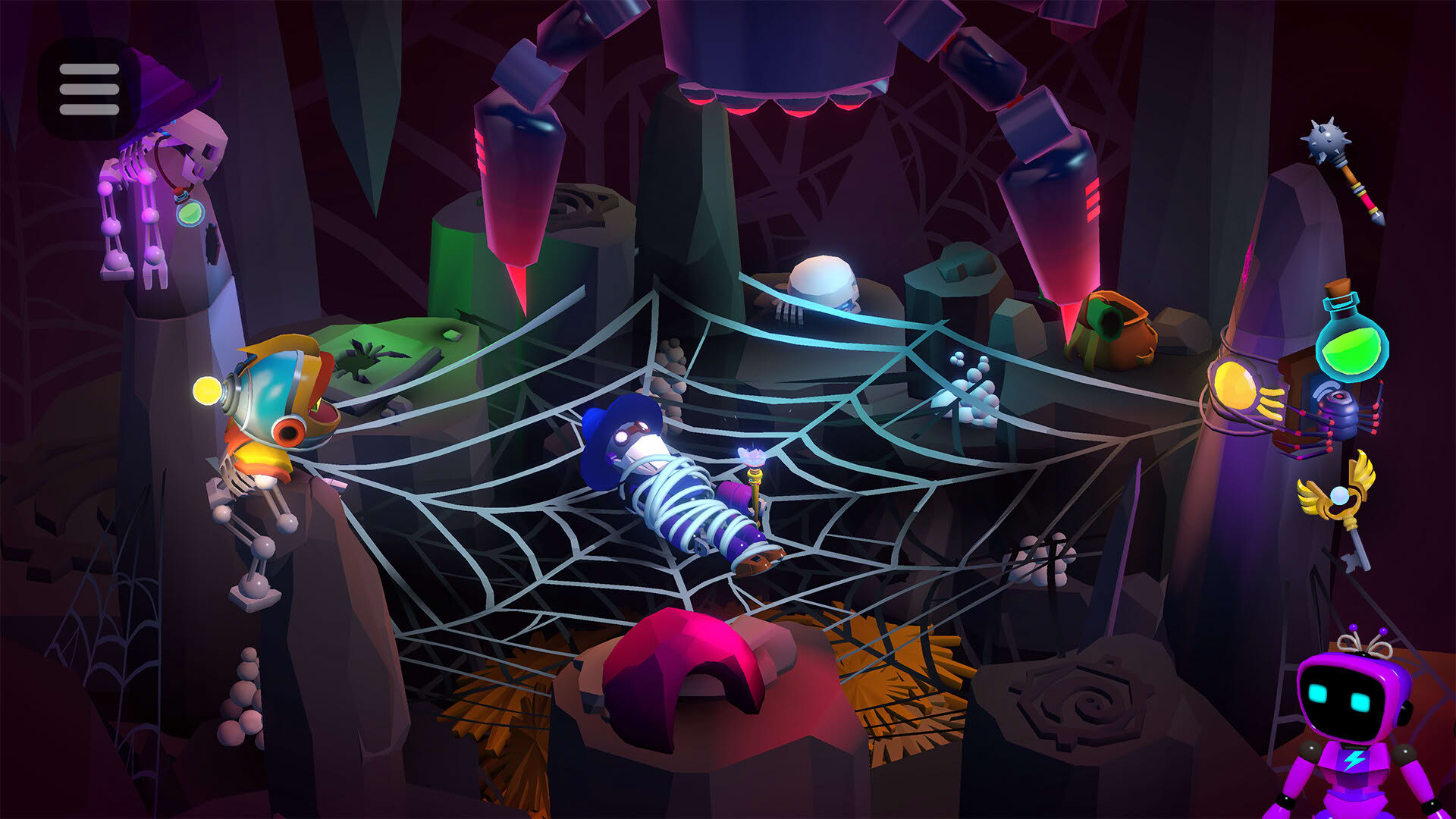 Screenshot for Tiny Robots: Portal Escape