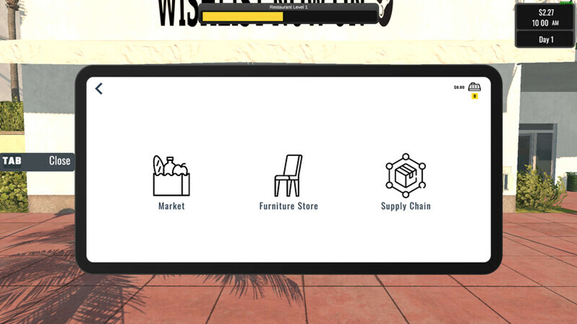 Screenshot for Restaurant Owner: A Restaurant Simulator