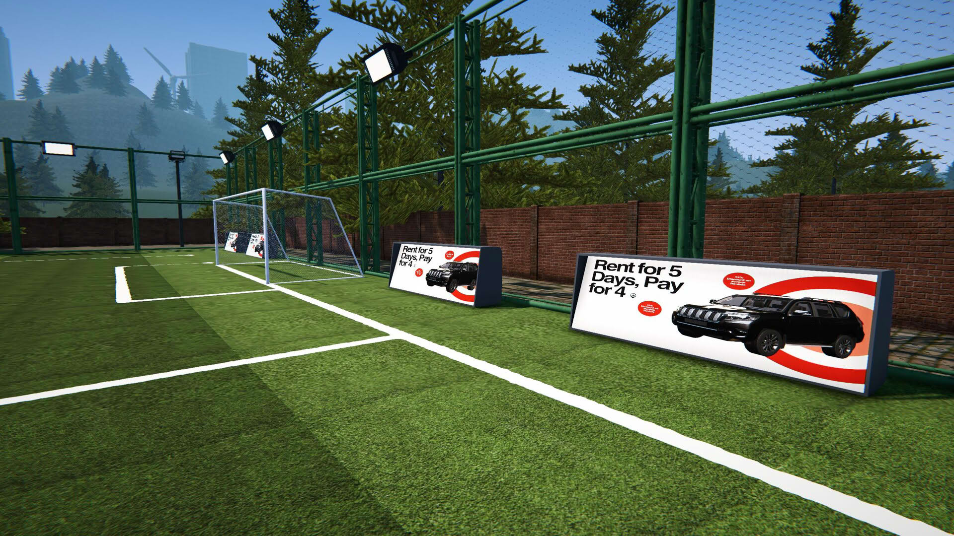 Screenshot for Football Pitch Simulator