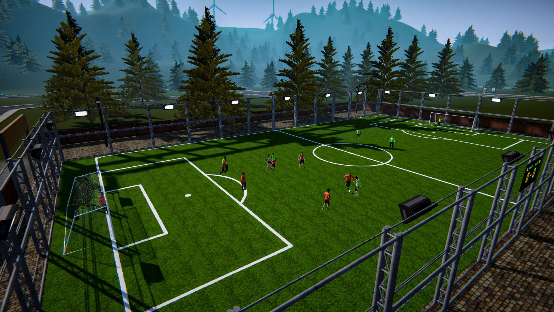 Screenshot for Football Pitch Simulator