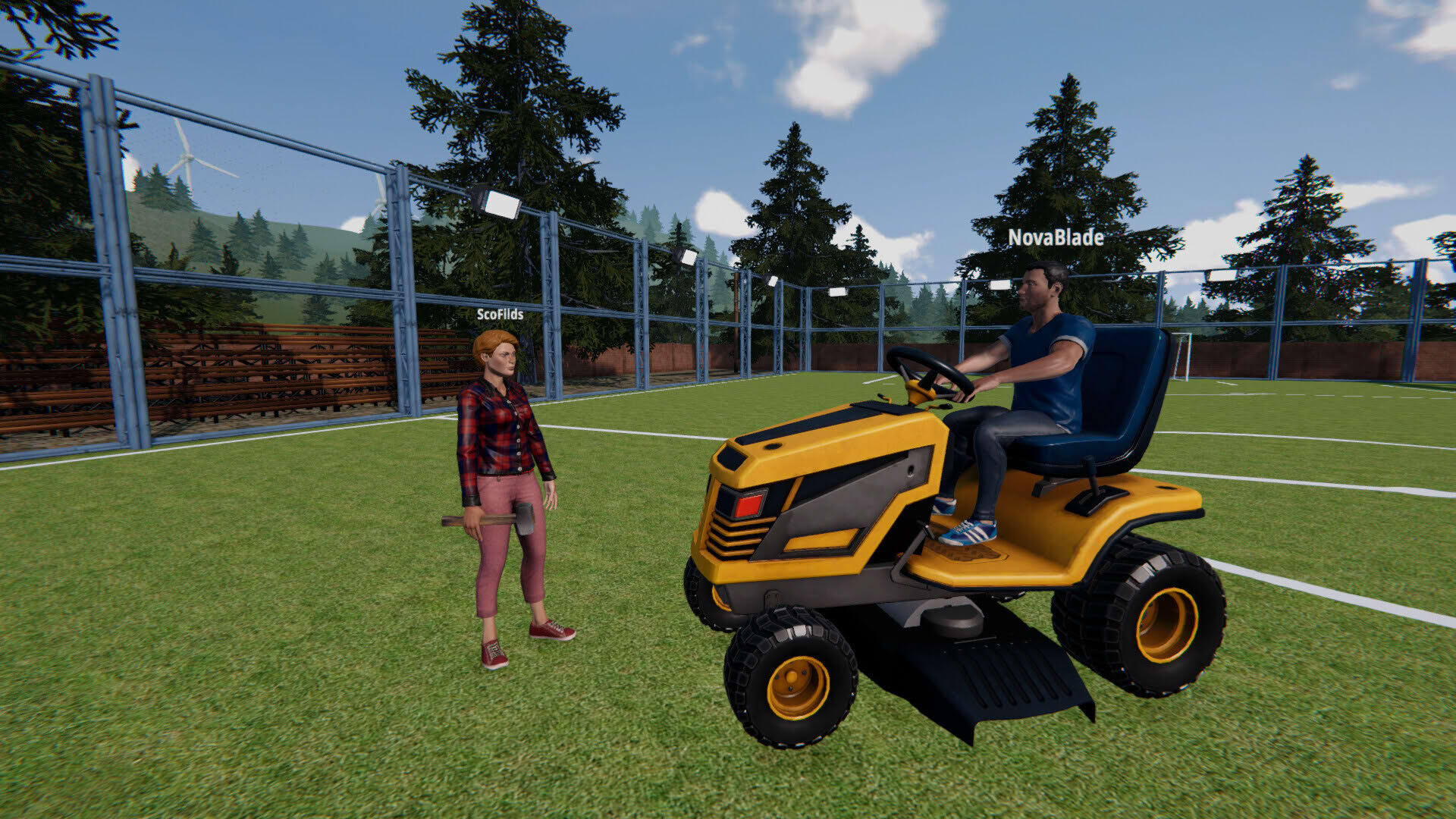 Screenshot for Football Pitch Simulator