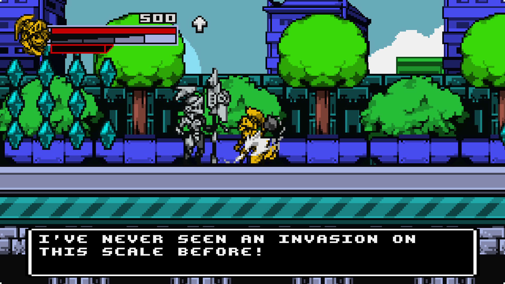 Screenshot for The Joylancer: Legendary Motor Knight