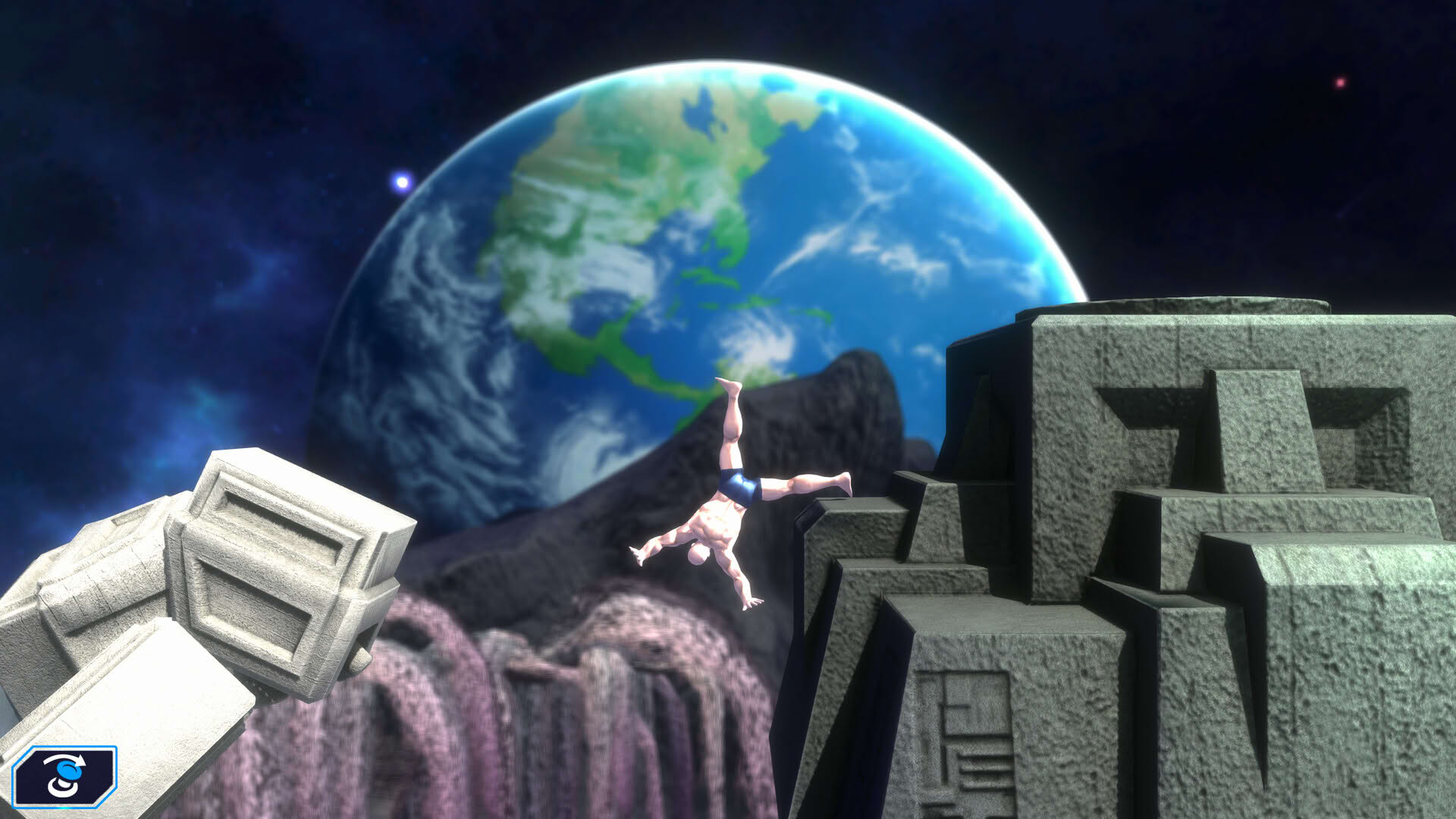 Screenshot for Rolling Macho: Tumbling to Earth