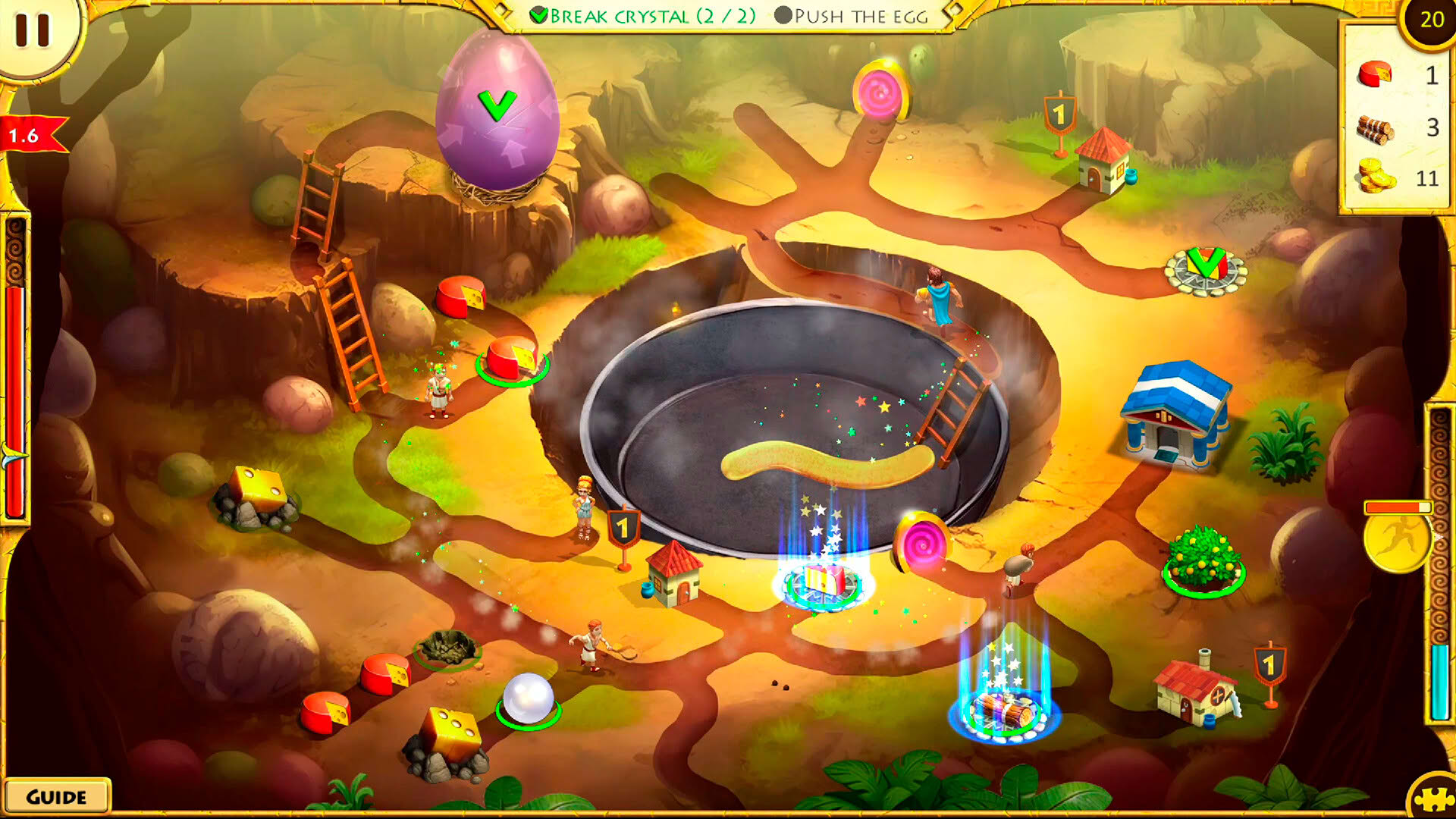 Screenshot for 12 Labours of Hercules XVII: Feathered Fury